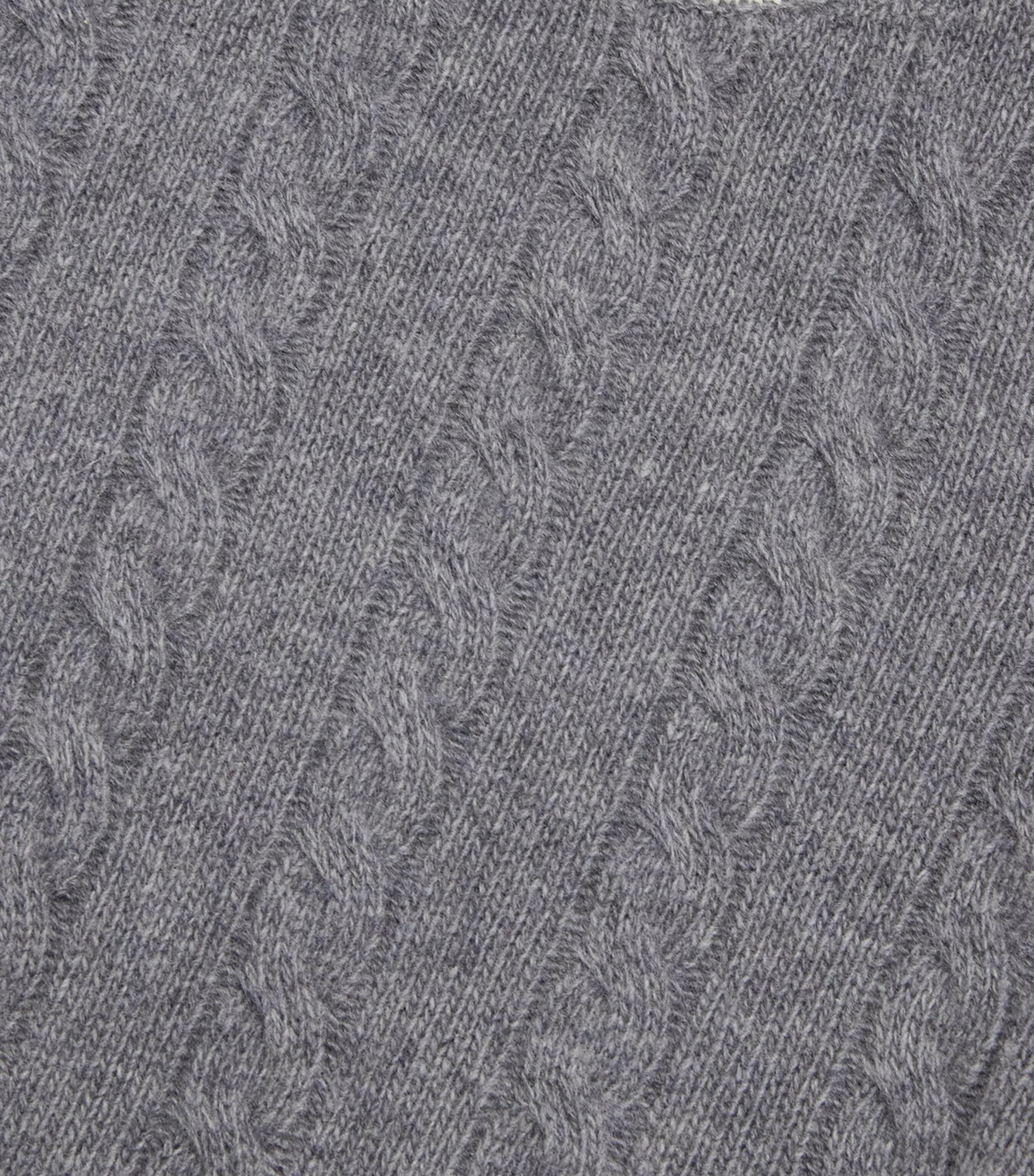 Virgin Wool Cable-Knit Sweater (8-10 Years) 988 Image 3