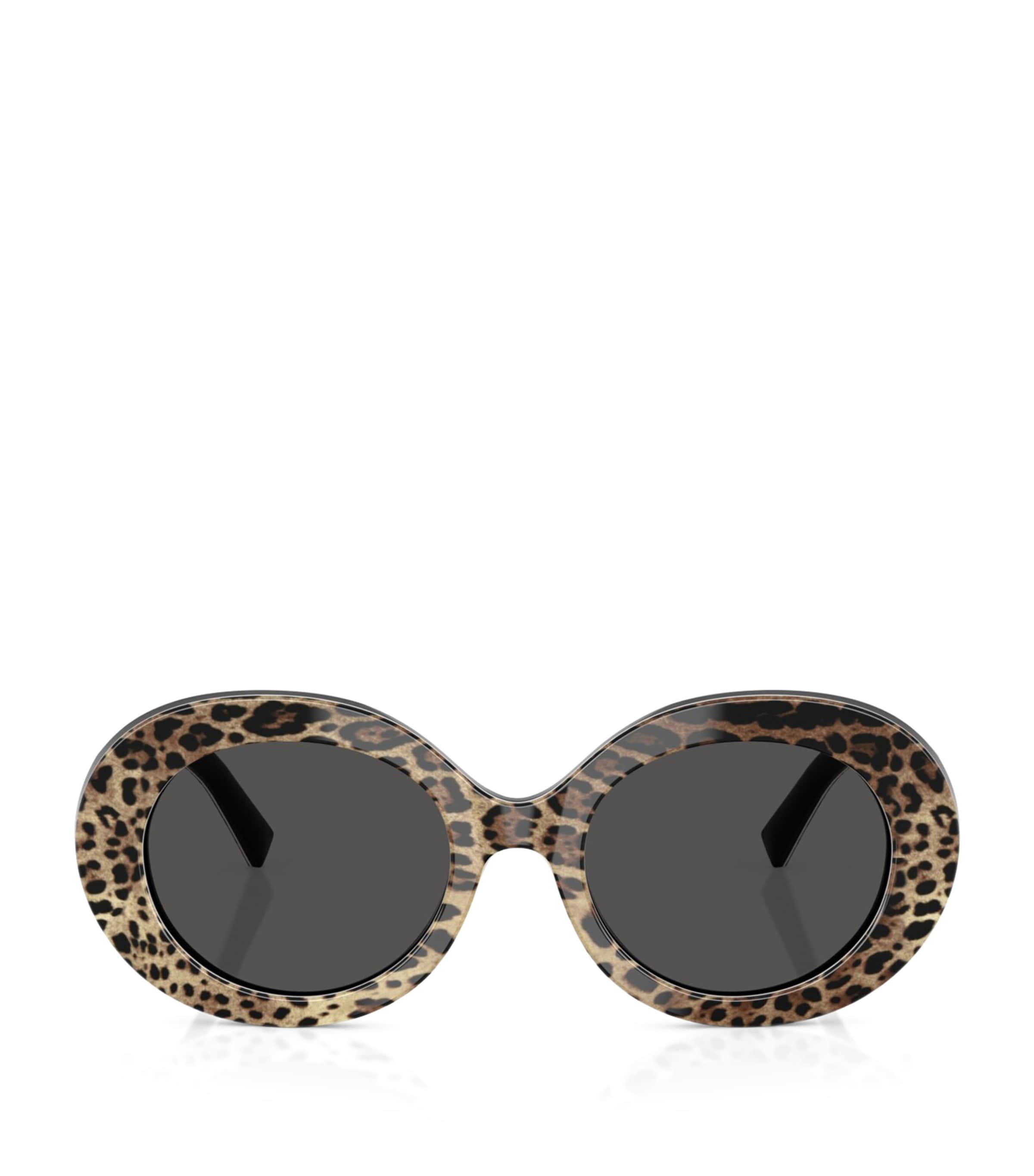 Dolce & Gabbana Acetate Oval Sunglasses | Holiday Shop | Womens | Sunglasses | Women Accessories | Designers | Dolce & Gabbana