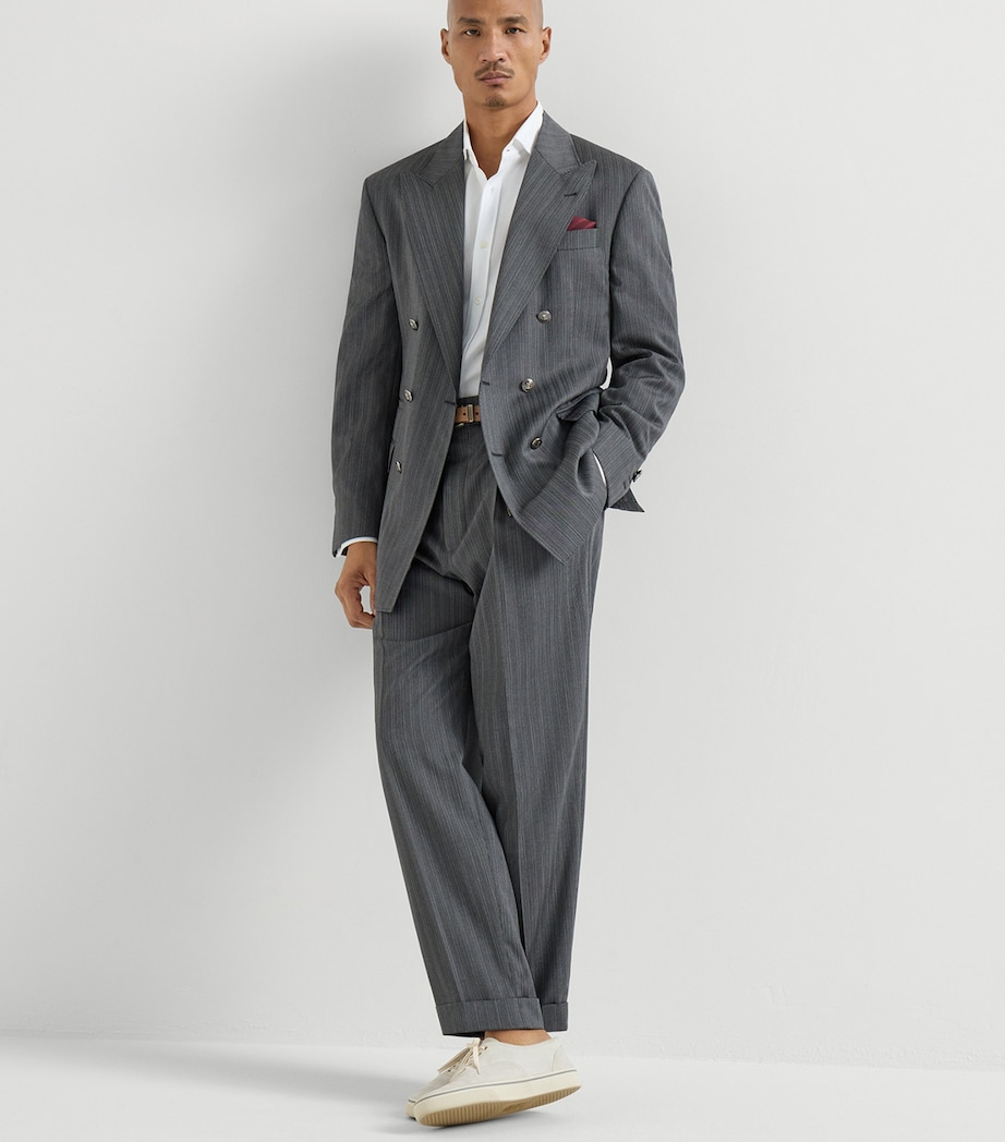 Brunello Cucinelli Mens Cotton Piqué Shirt Image 2