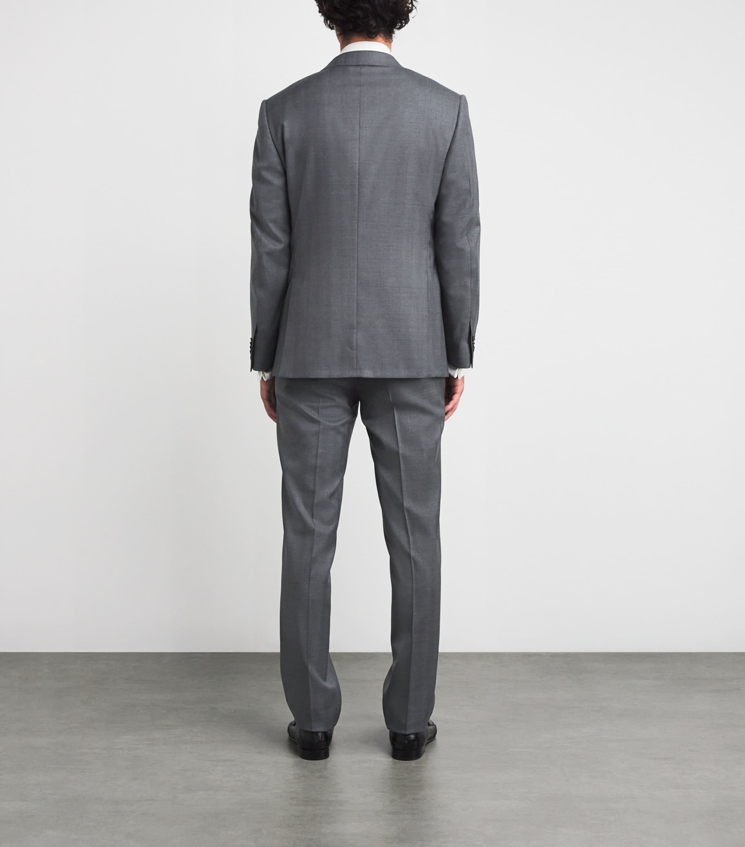 Virgin Wool Academy 2-Piece Suit 016 GREY MELANGE Image 4