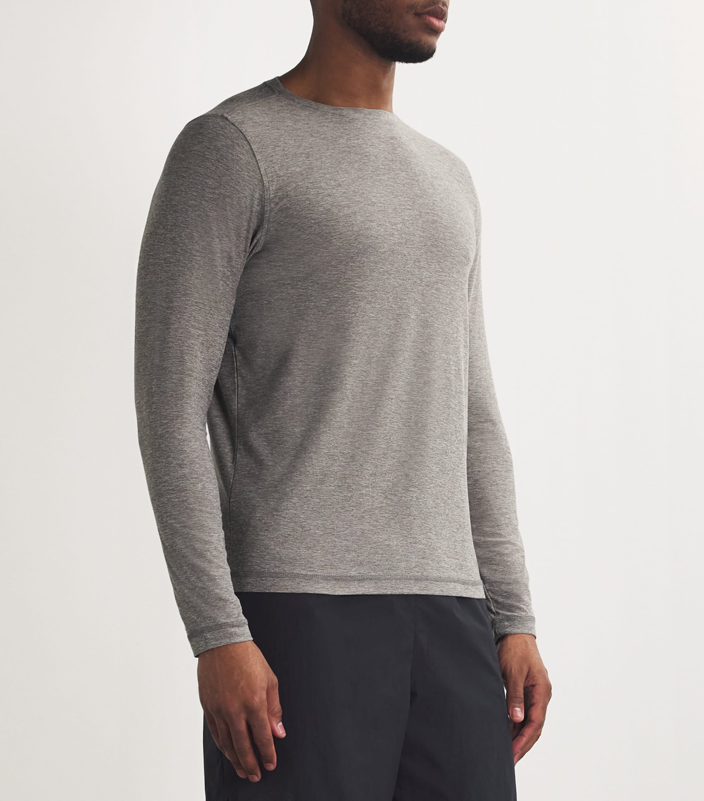 Strato Tech Long-Sleeve T-Shirt HEATHER GREY-HTG Image 3