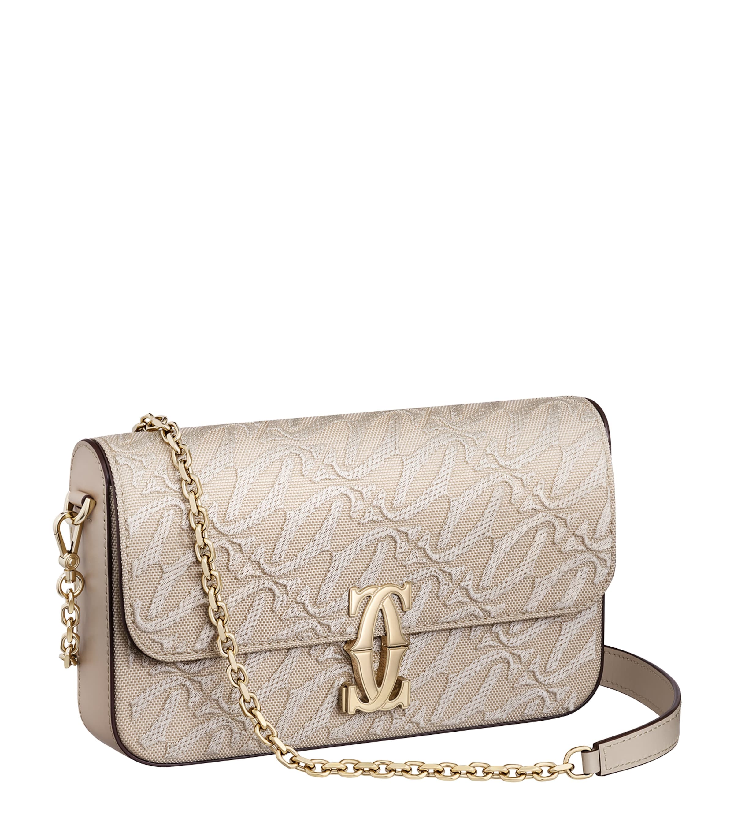 Mini C de Cartier Chain Bag BEIGE Image 1