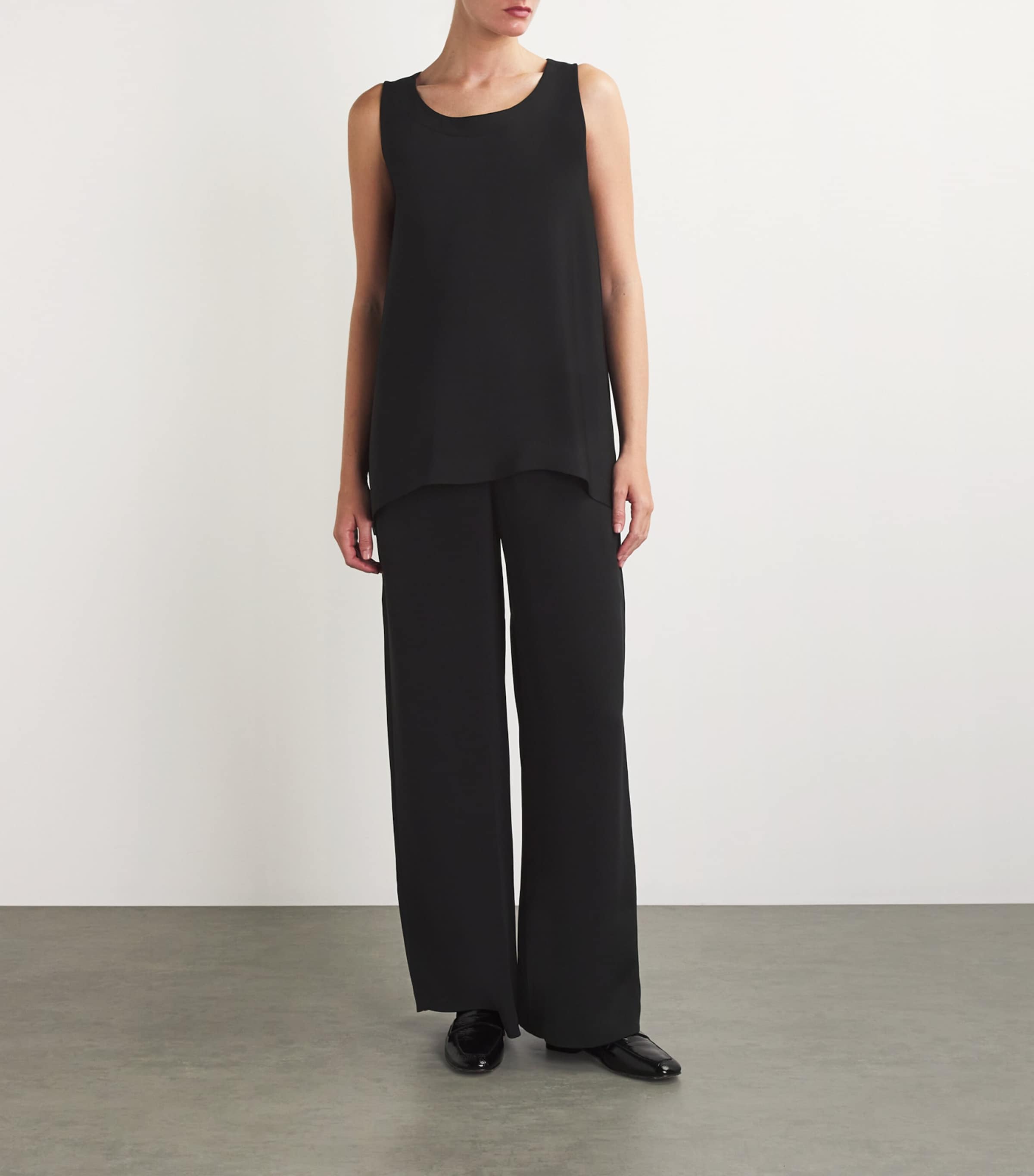 Silk Top BLACK Image 2