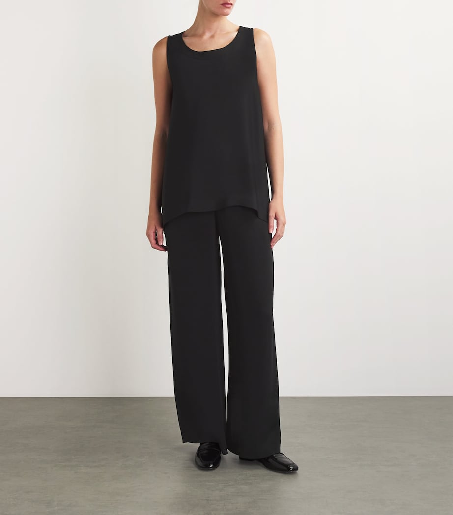 Silk Top BLACK Image 2