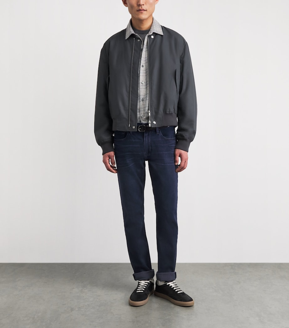 PAIGE Mens Lennox Slim Jeans Jenkins Image 1