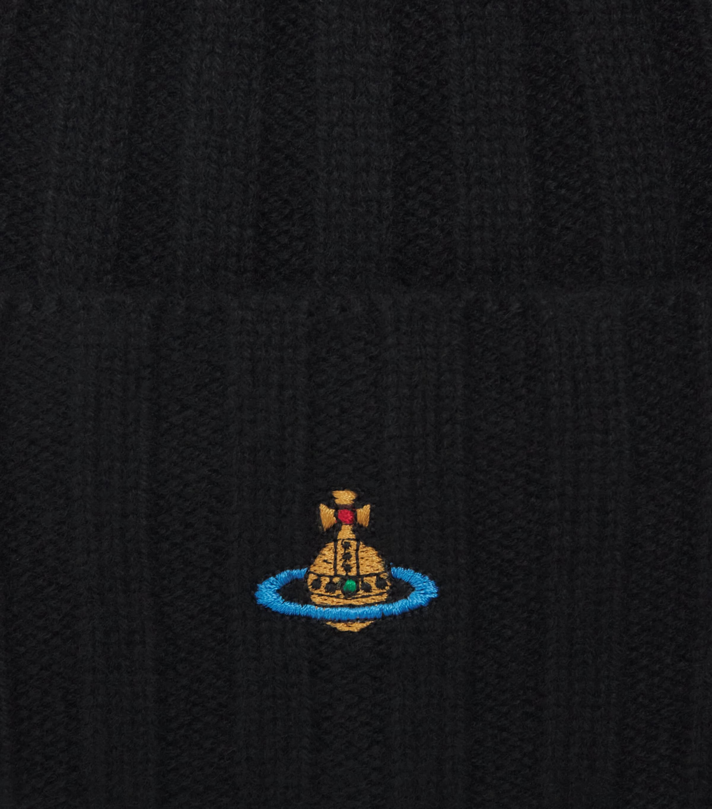 Vivienne Westwood Cashmere Classic Beanie Black Image 3