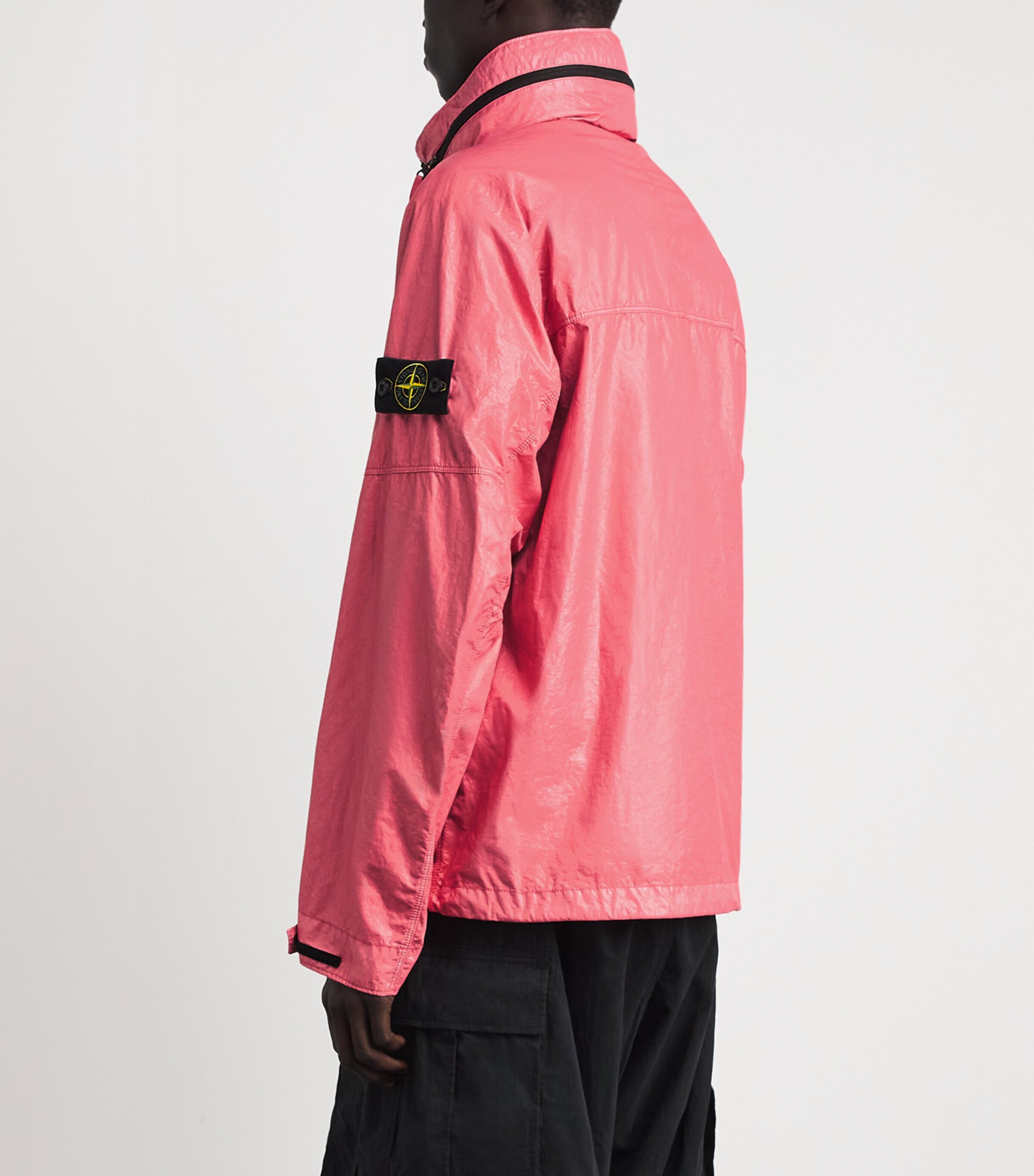 Stone Island Mens Nylon 3L-TC Hooded Jacket Image 5