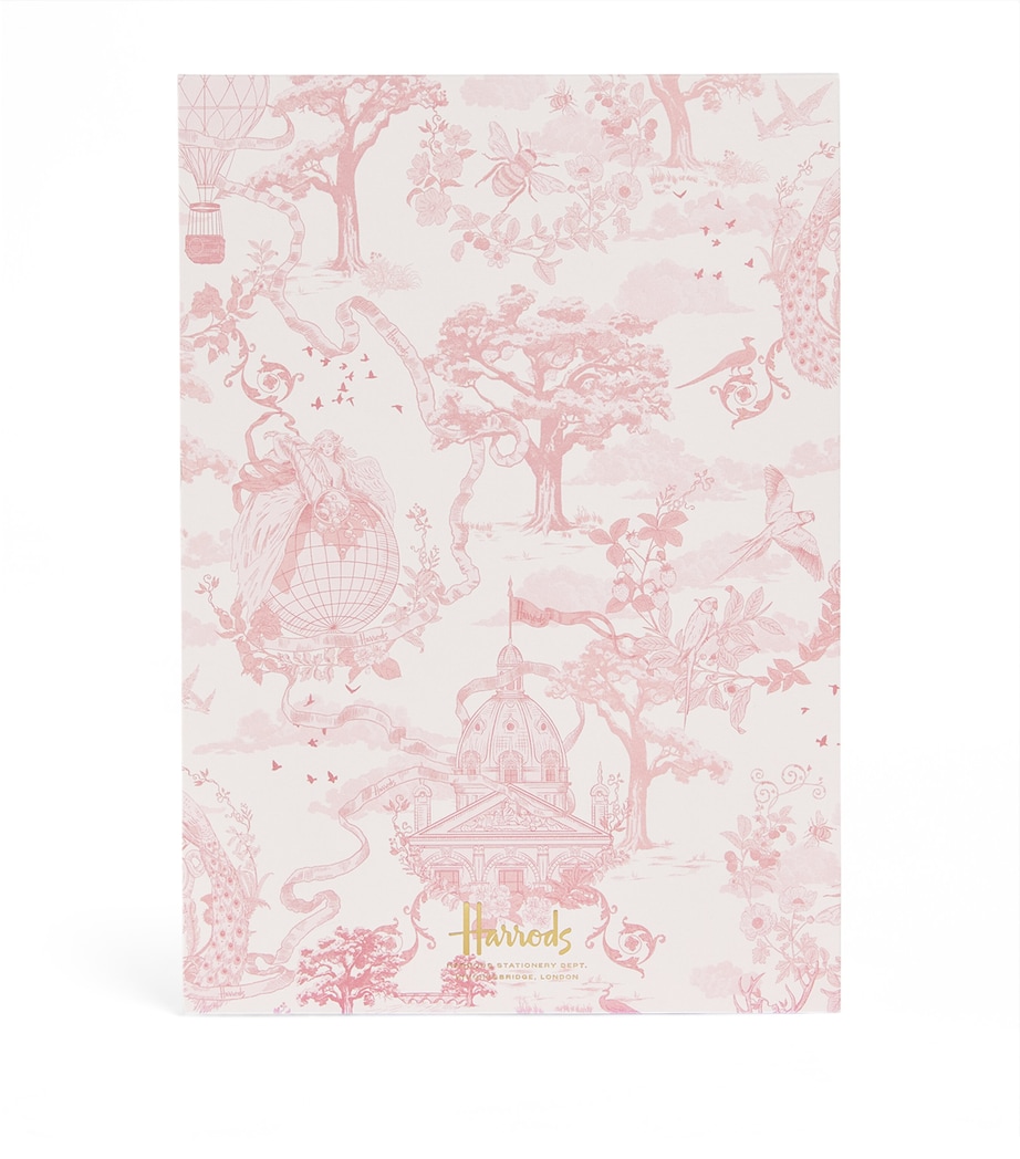 Toile Jotter Pad Notebook PINK Image 1