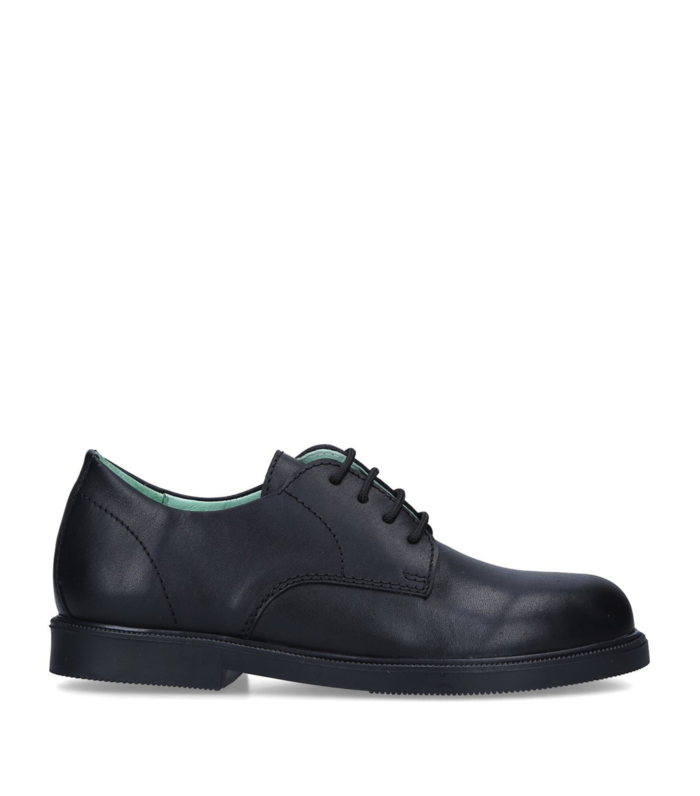 papouelli Leather Sam Oxford Shoes Black Image 3