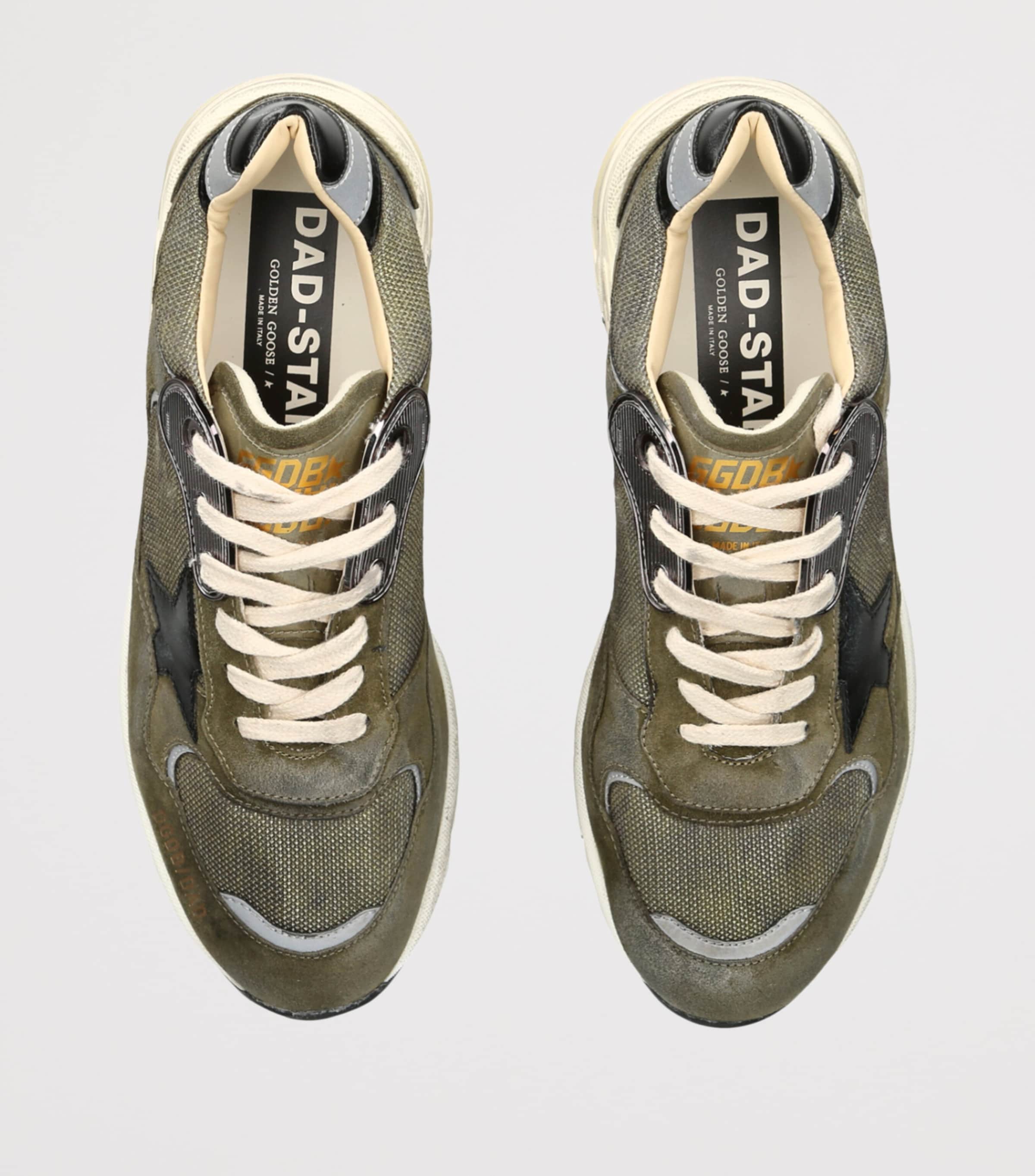 Golden Goose Dad-Star Sneakers Khaki Image 3