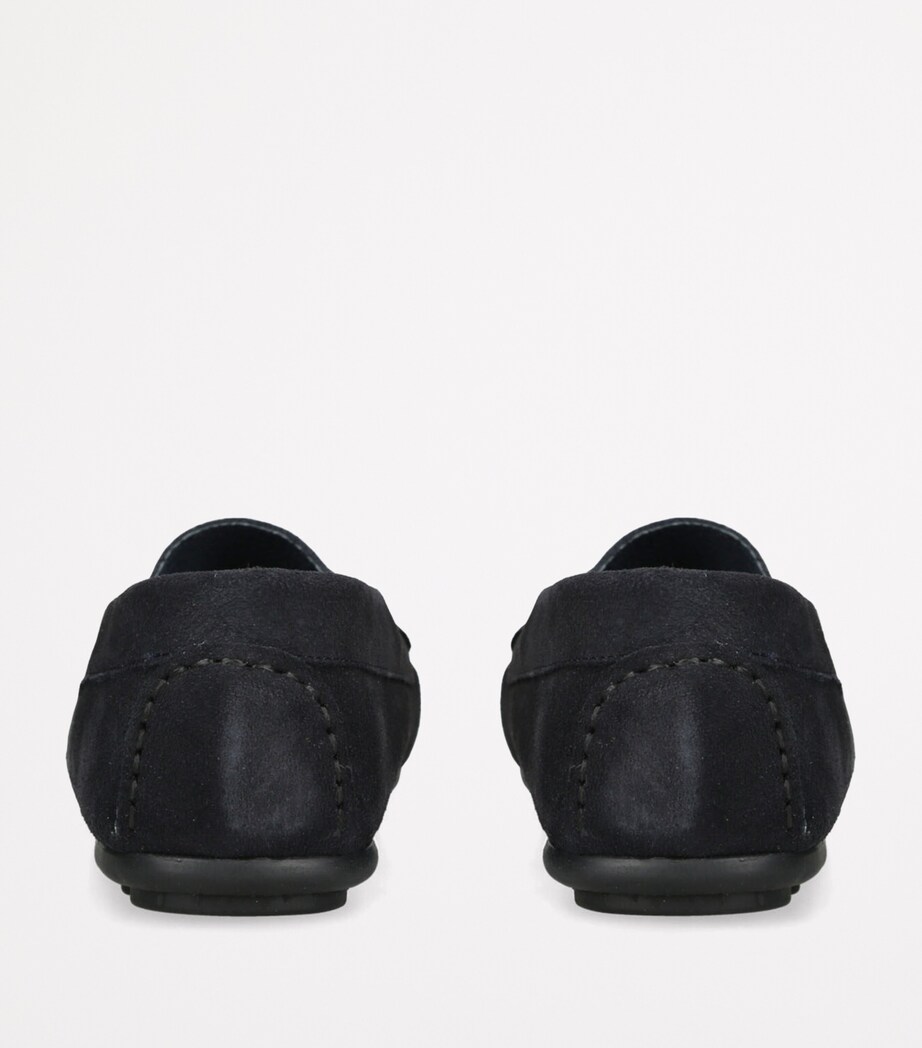 Suede Felix Loafers NAVY Image 2