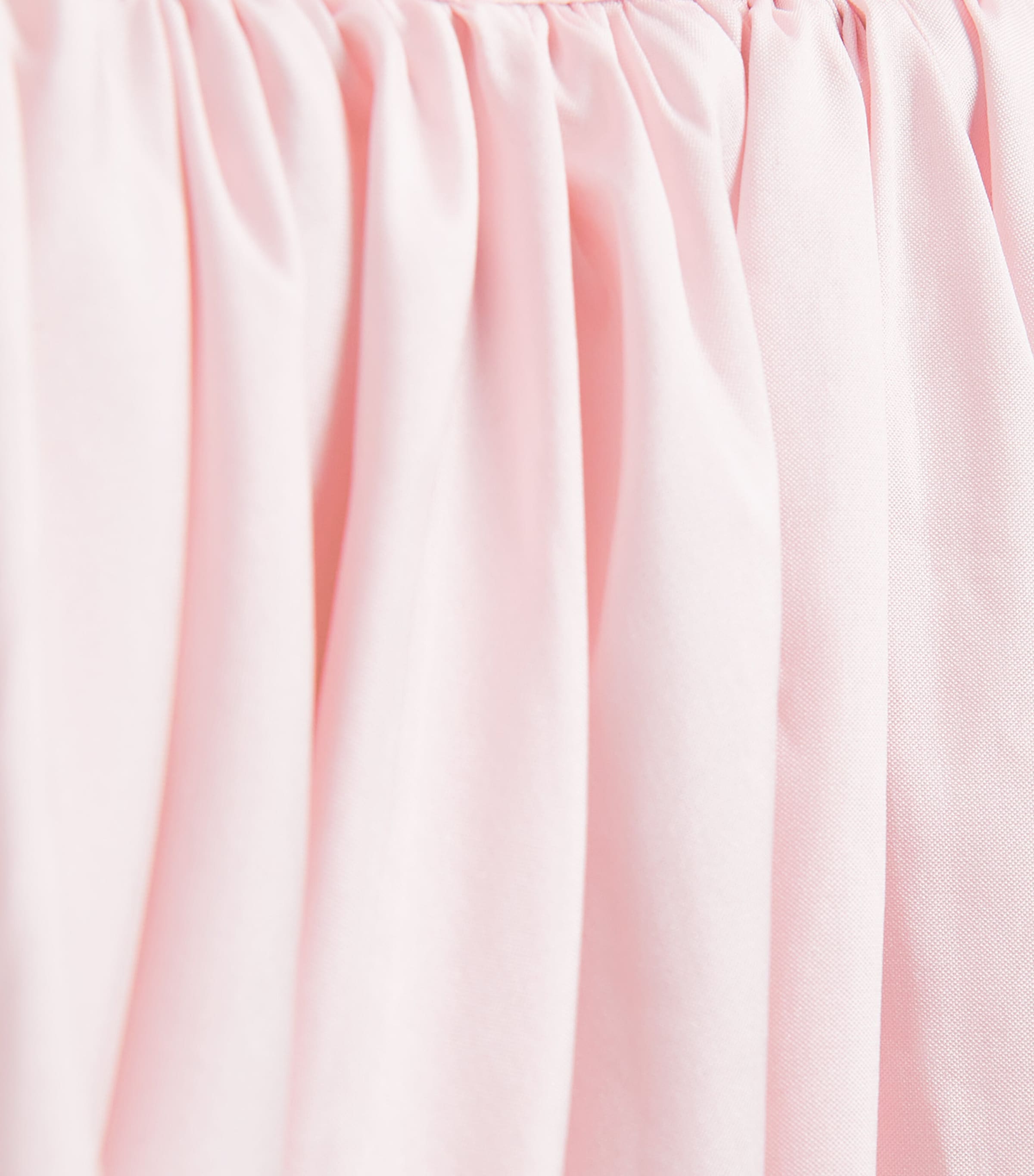 Marmar Halim Womens Taffeta Strapless Draped Gown Pink Image 6
