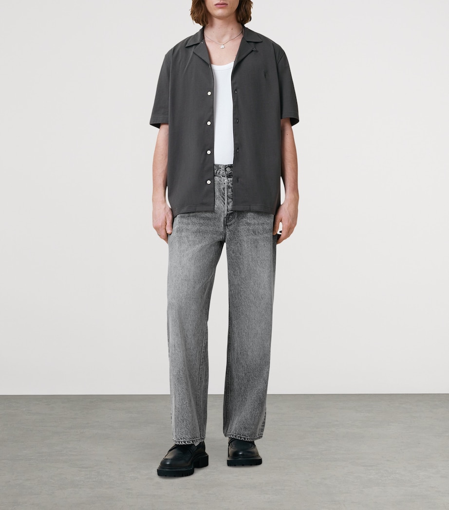 Cotton Hudson Shirt CARTER GREY Image 2