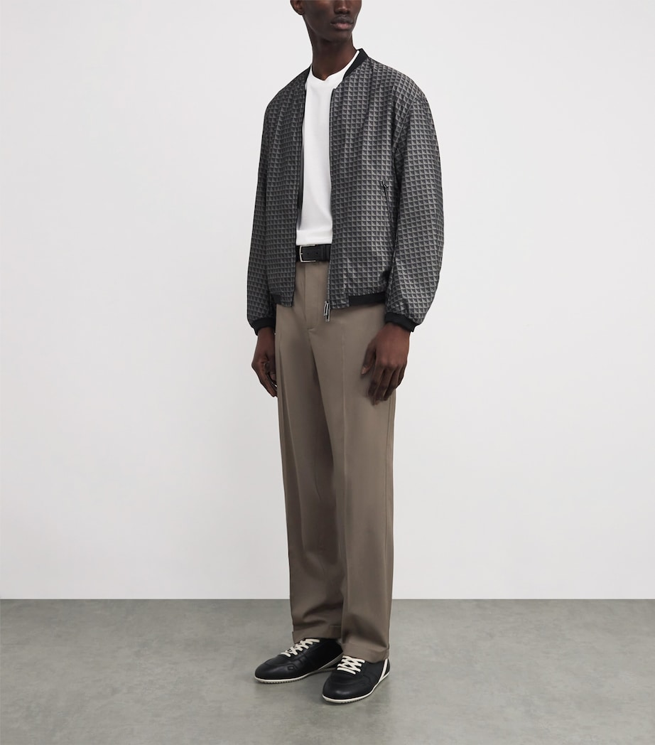 Stretch-Virgin Wool Trousers U6189 Image 2