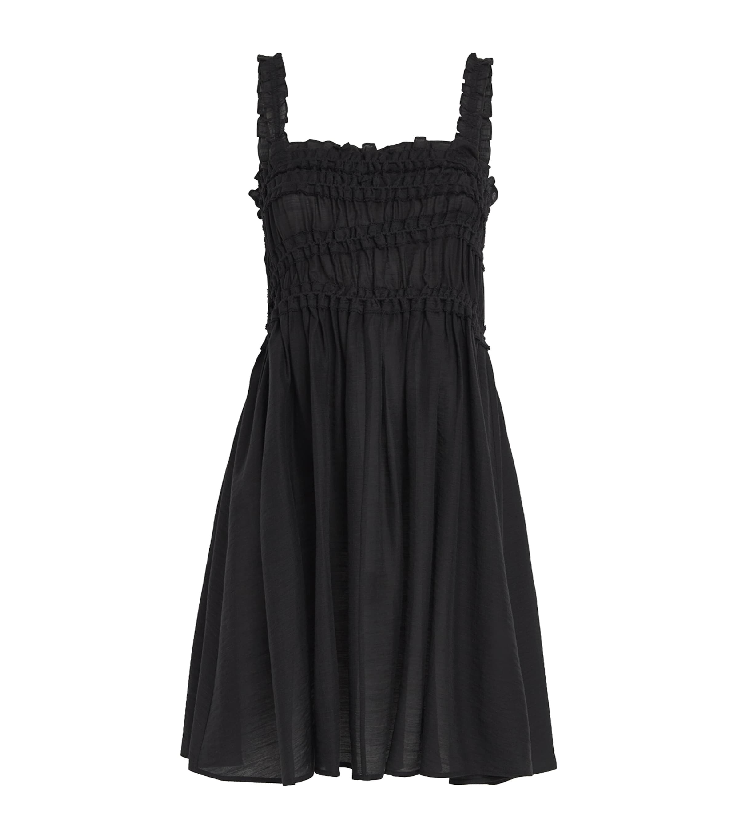 Tory Burch Smocked Midi Dress | Harrods US