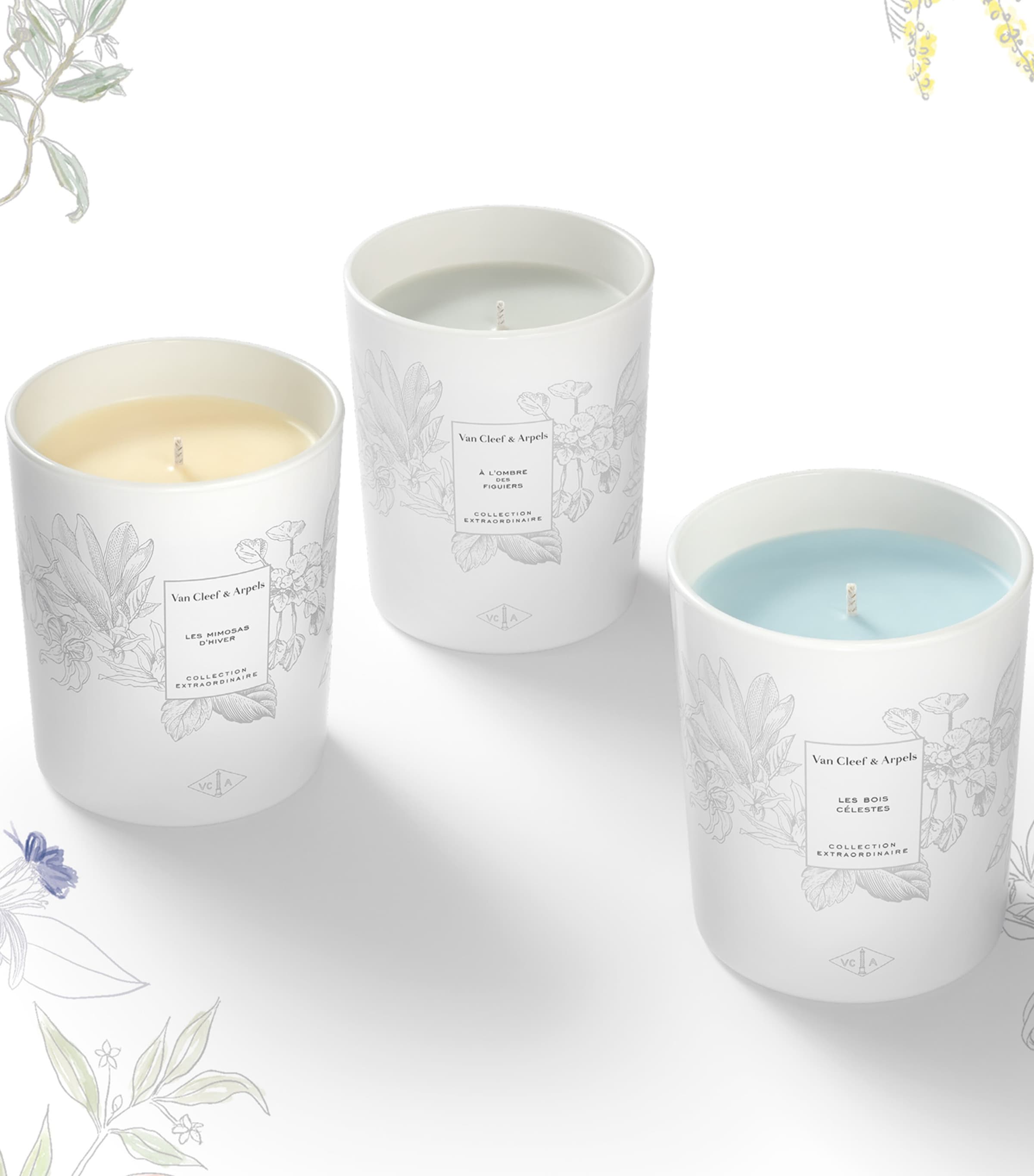 Van Cleef & Arpels Discovery Candle Set (3 x 70g) | Harrods UK