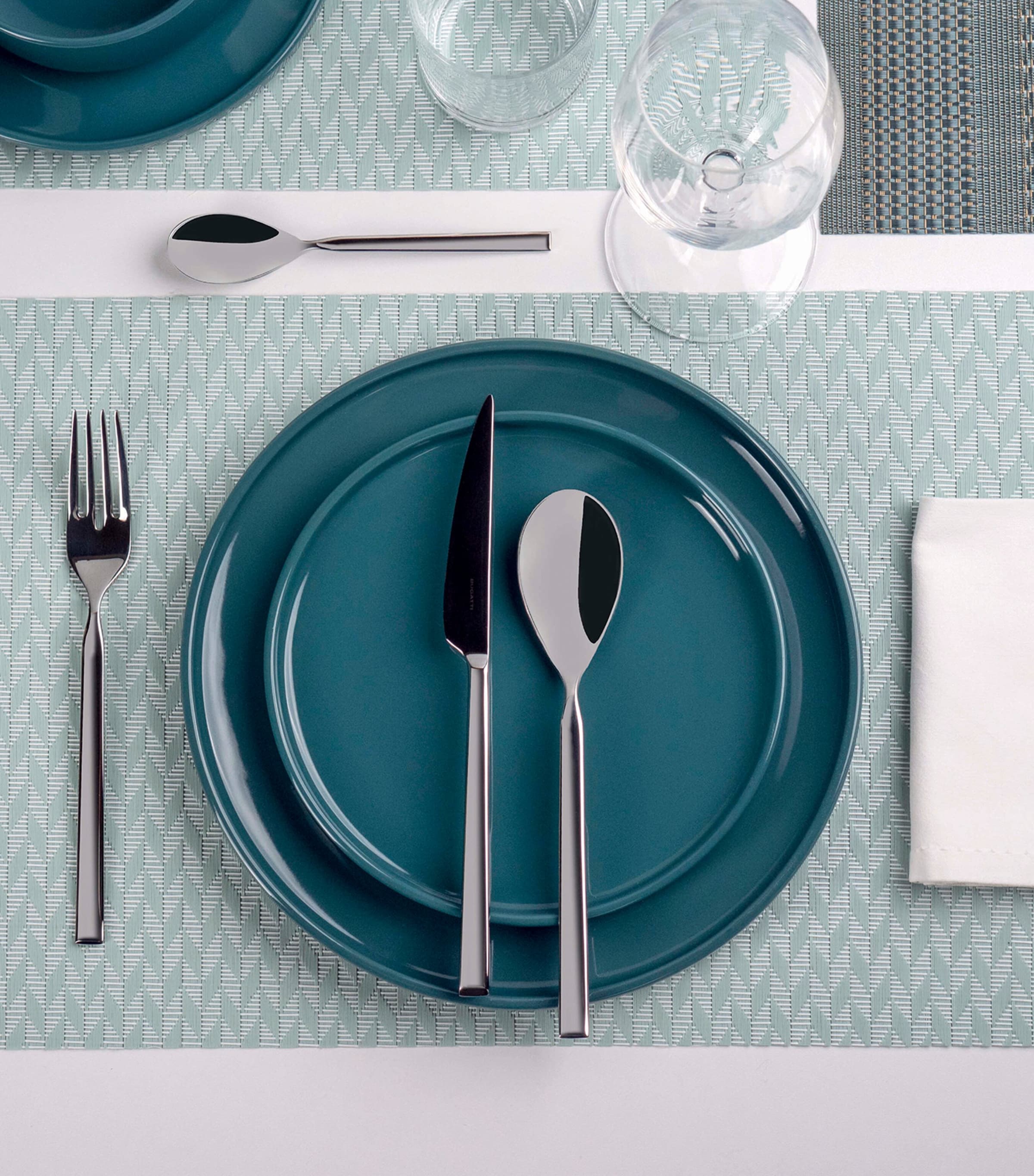 Puro Stainless Steel 24-Piece Cutlery Set INOX Image 3