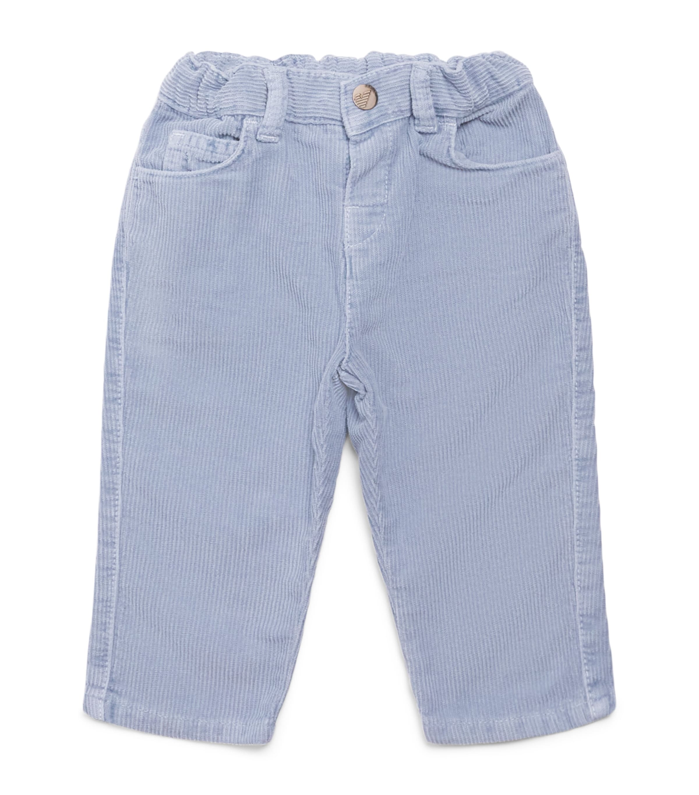 Emporio Armani Kids Corduroy Trousers (3-36 Months) Troposphere Image 1