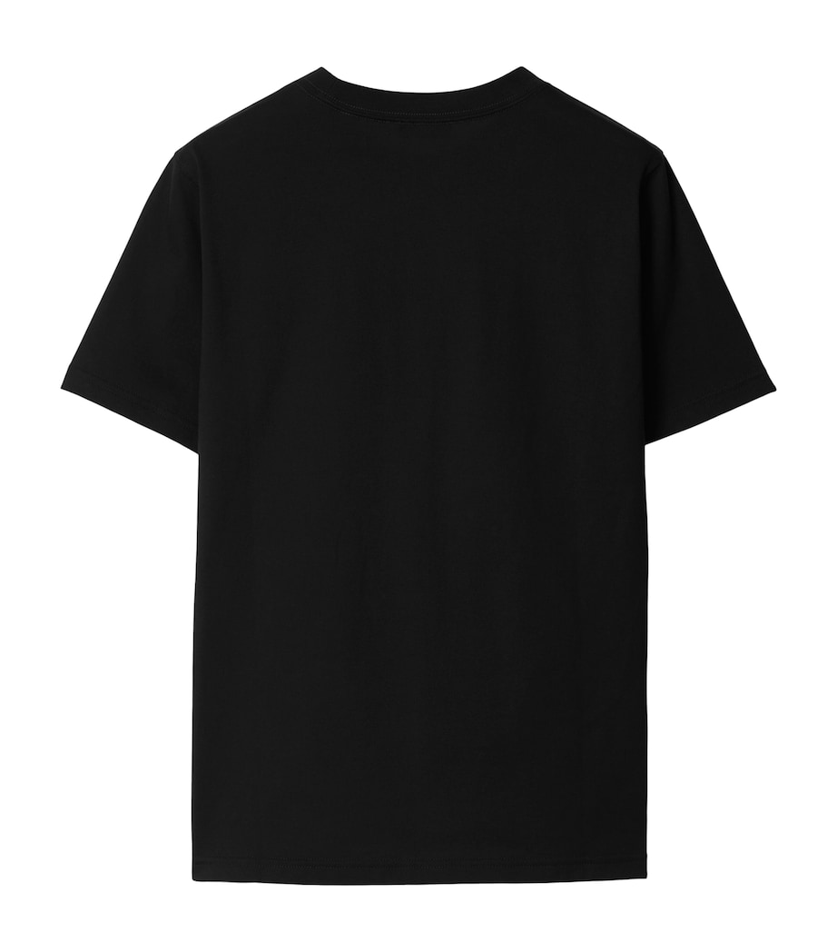 Cotton Logo T-Shirt BLACK Image 5