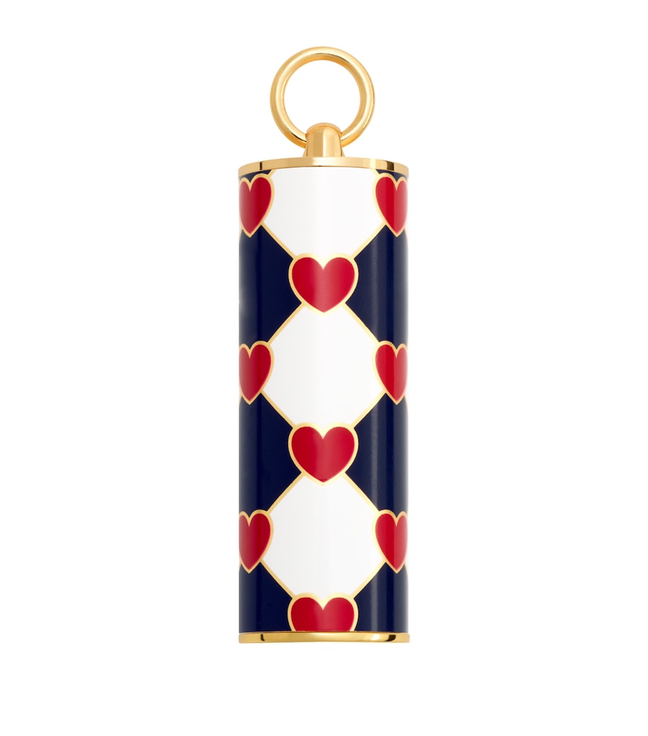 Herrera Heart Print Lipstick Cap LOVEWINS Image 1