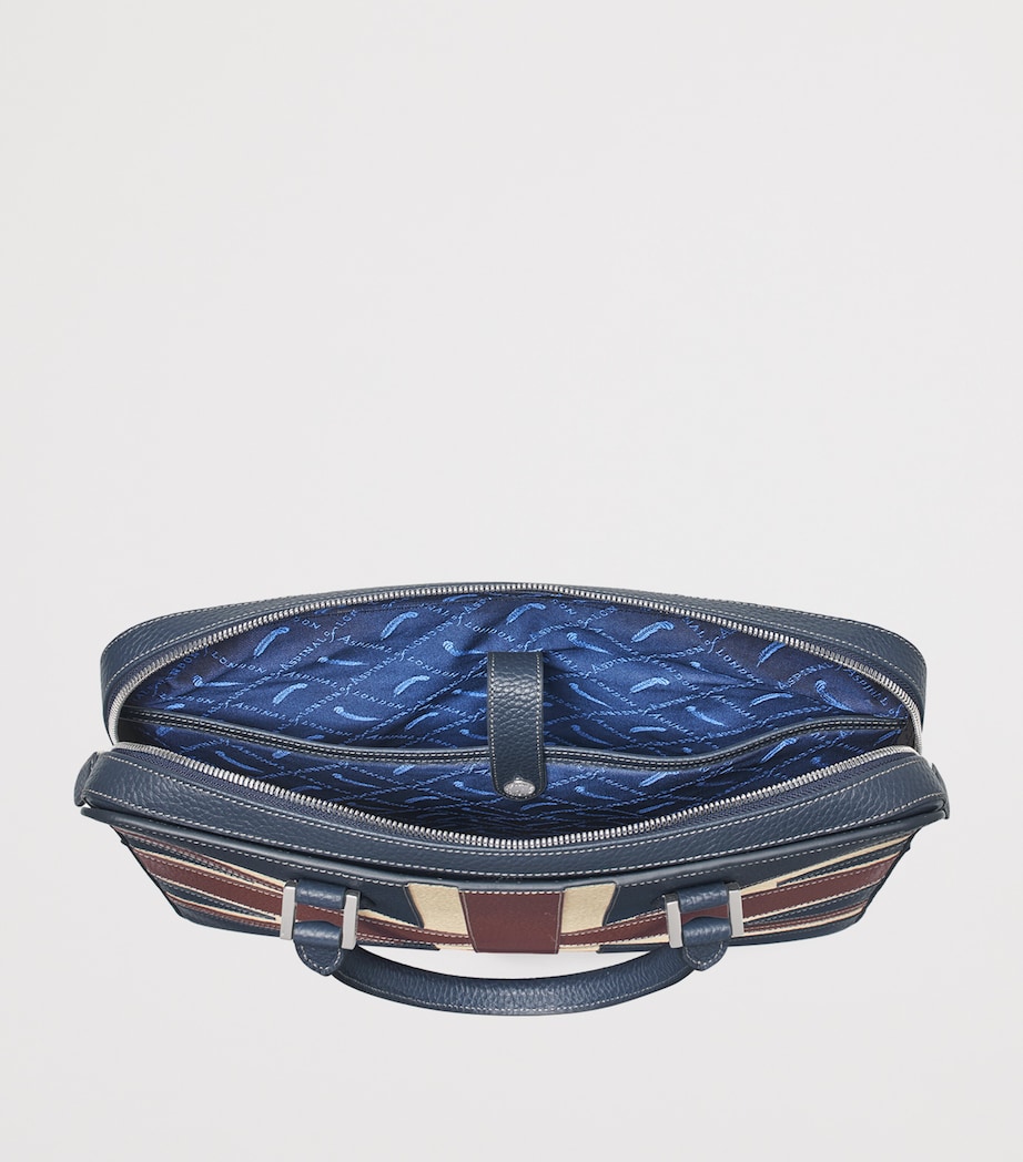 Leather Union Jack Briefcase BRIT Image 8