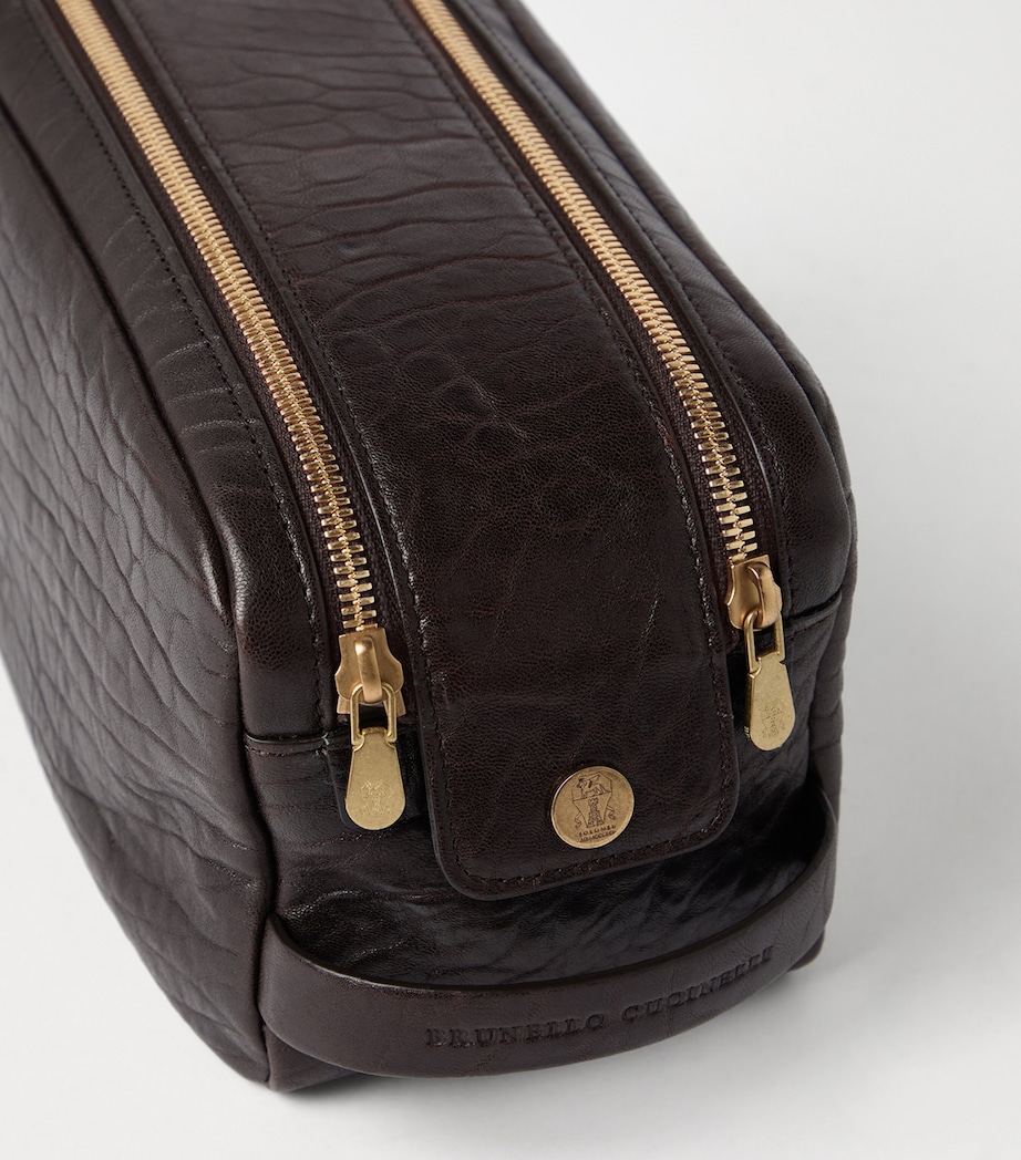 Leather Wash Bag C4214 Image 5