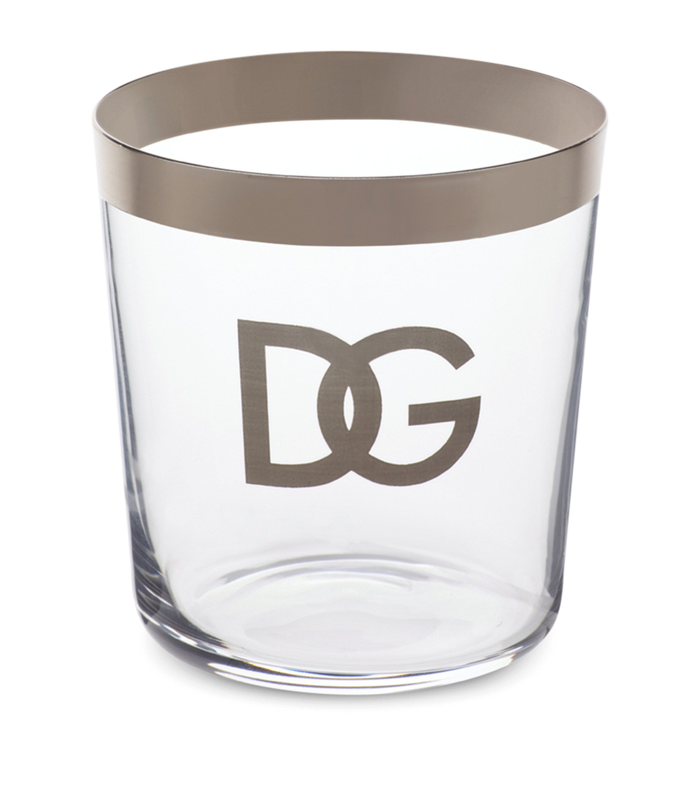 Set of 2 DG Logo Glasses U0055 PLATINO/TRASPA Image 2