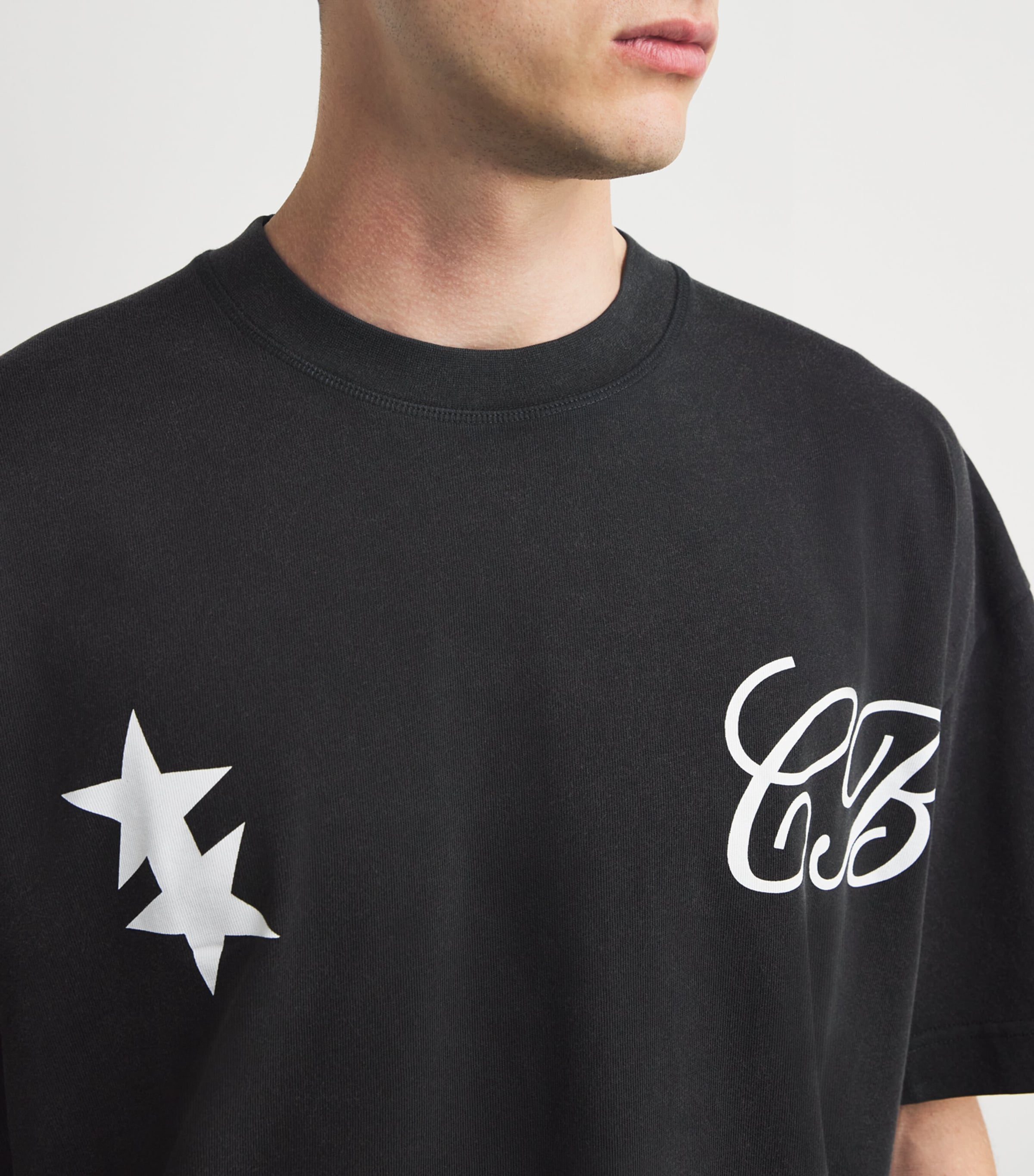 [Cole Buxton] コールバクストン Tシャツ T-Shirt(送料関税込み) COLE BUXTON Cotton 2 Star T-Shirt | Harrods US