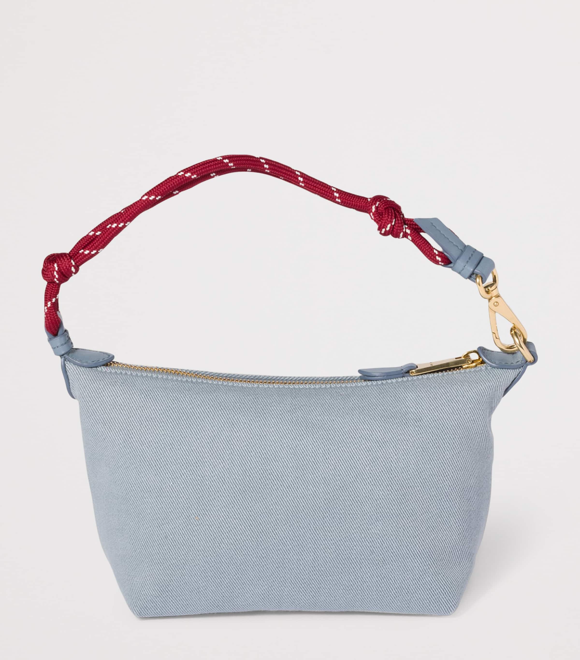 Miu Miu Cotton Gabardine Logo Pouch Image 3