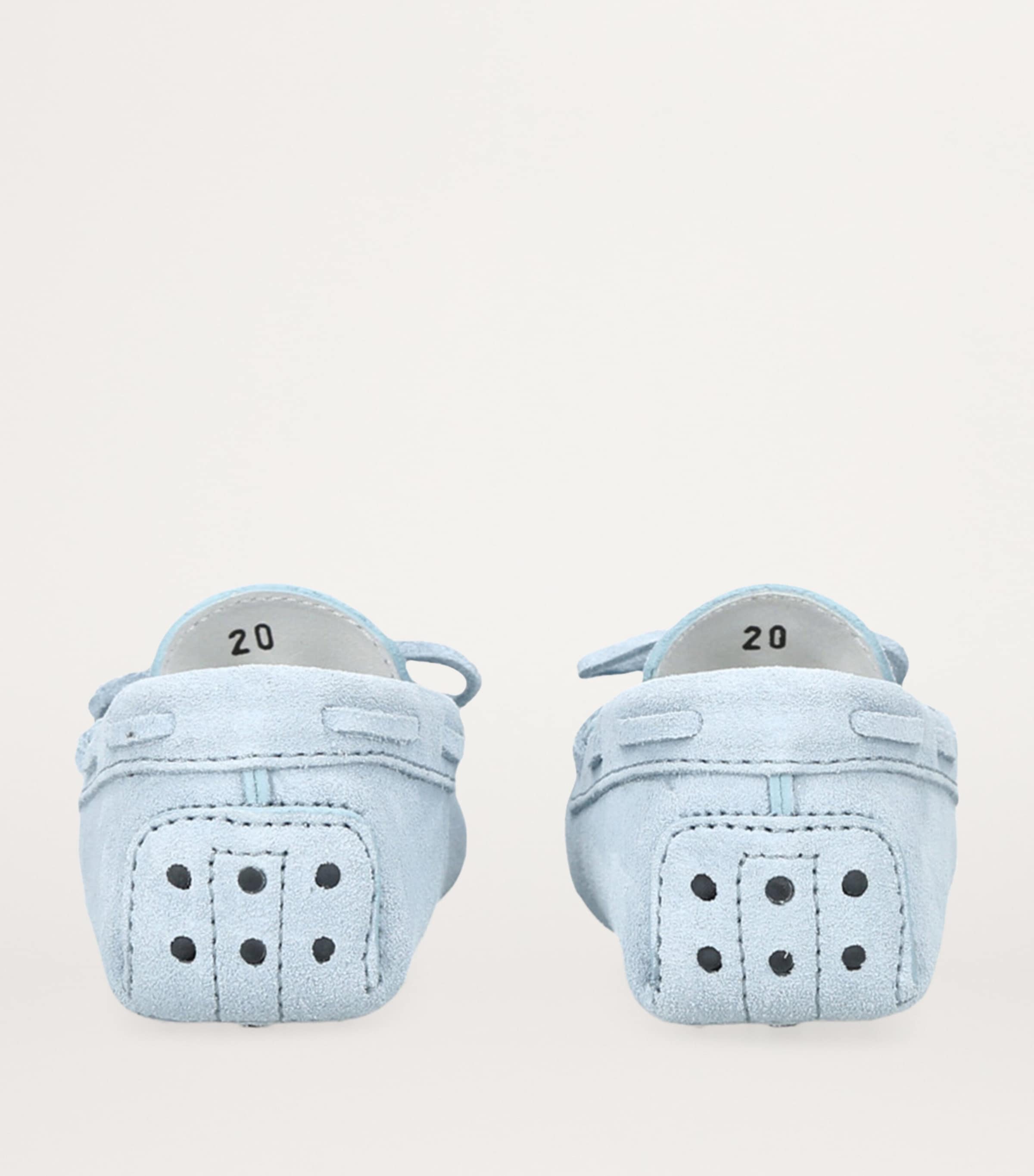 Suede Gommini Loafers PALE BLUE Image 2