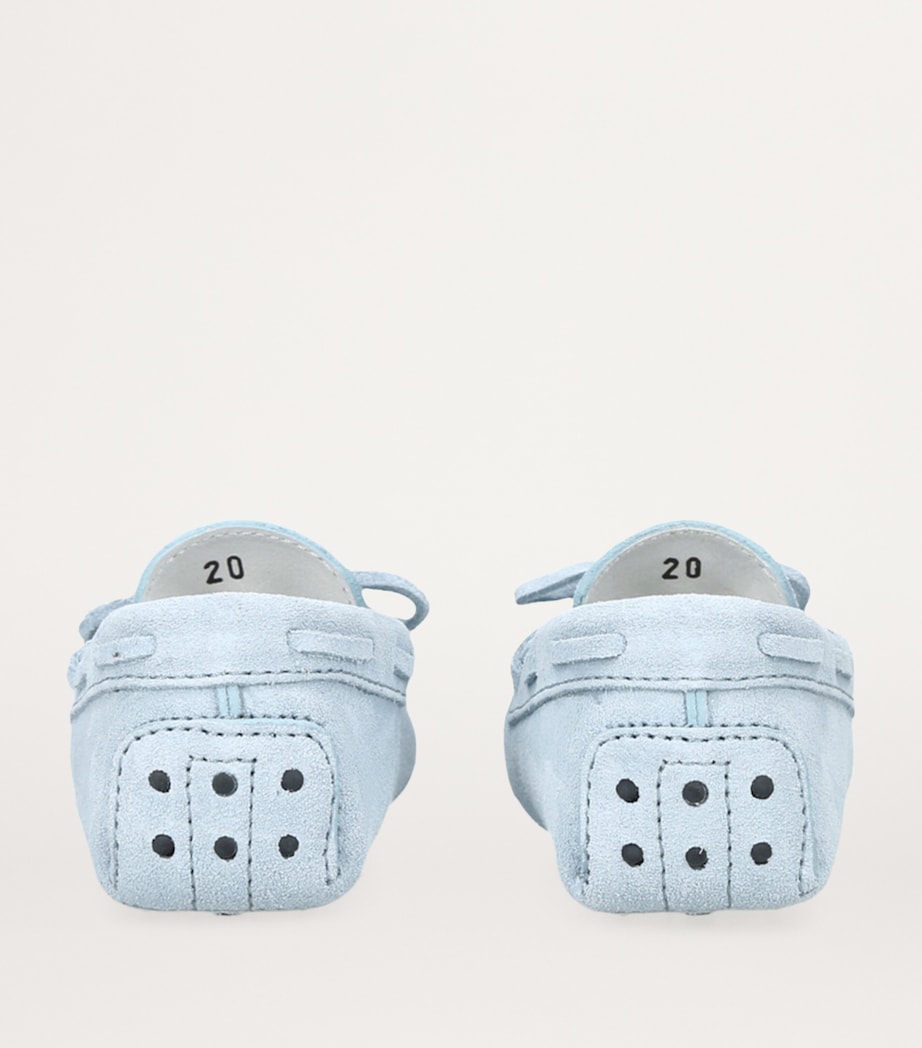 Suede Gommini Loafers PALE BLUE Image 2
