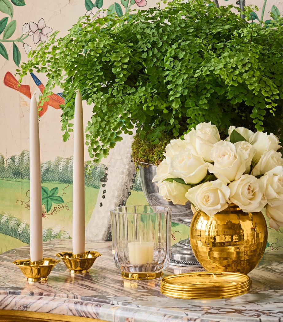 Aerin Crystal Delmara Candle Holder (12cm) Clear Image 2