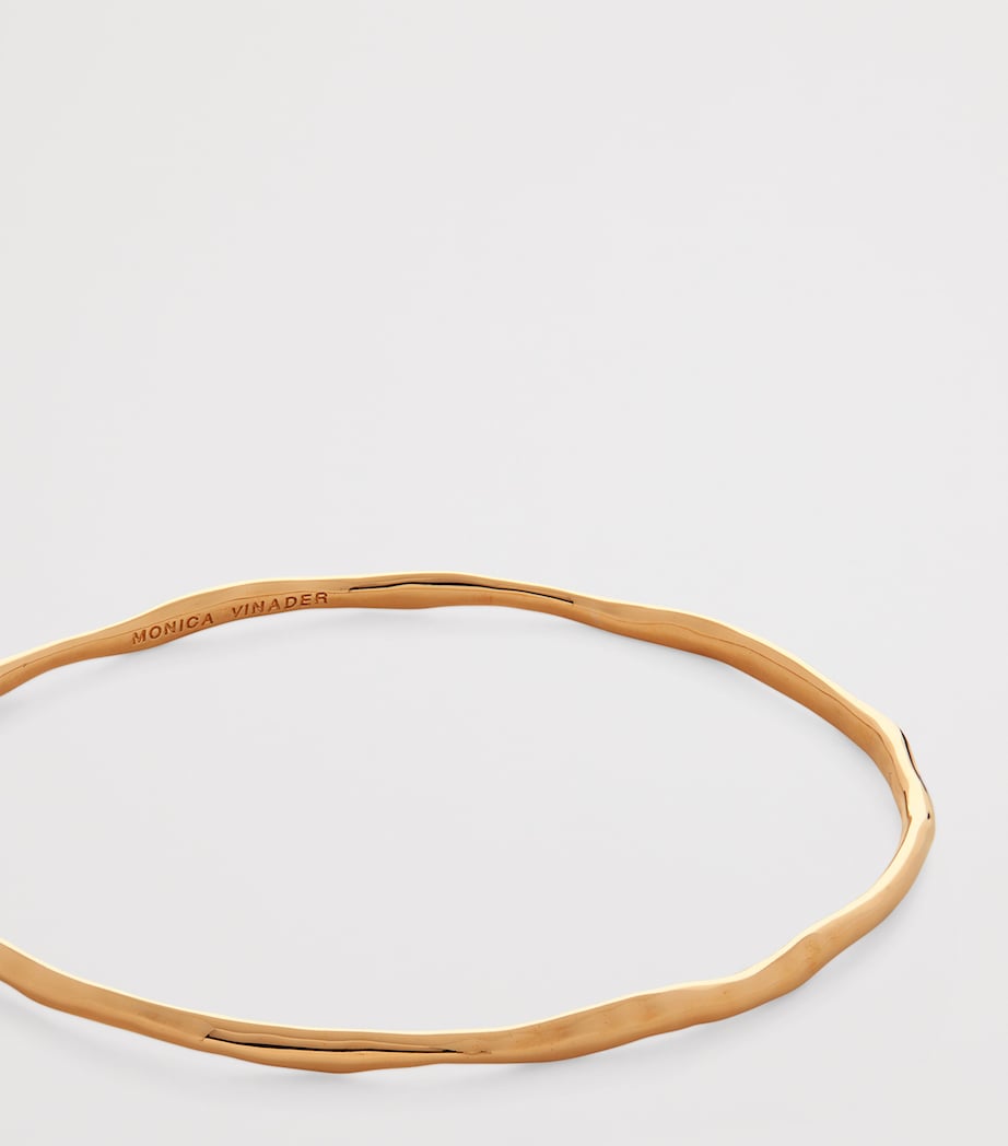 Gold Vermeil Siren Muse Bangle 18K GOLD VERMEIL Image 2