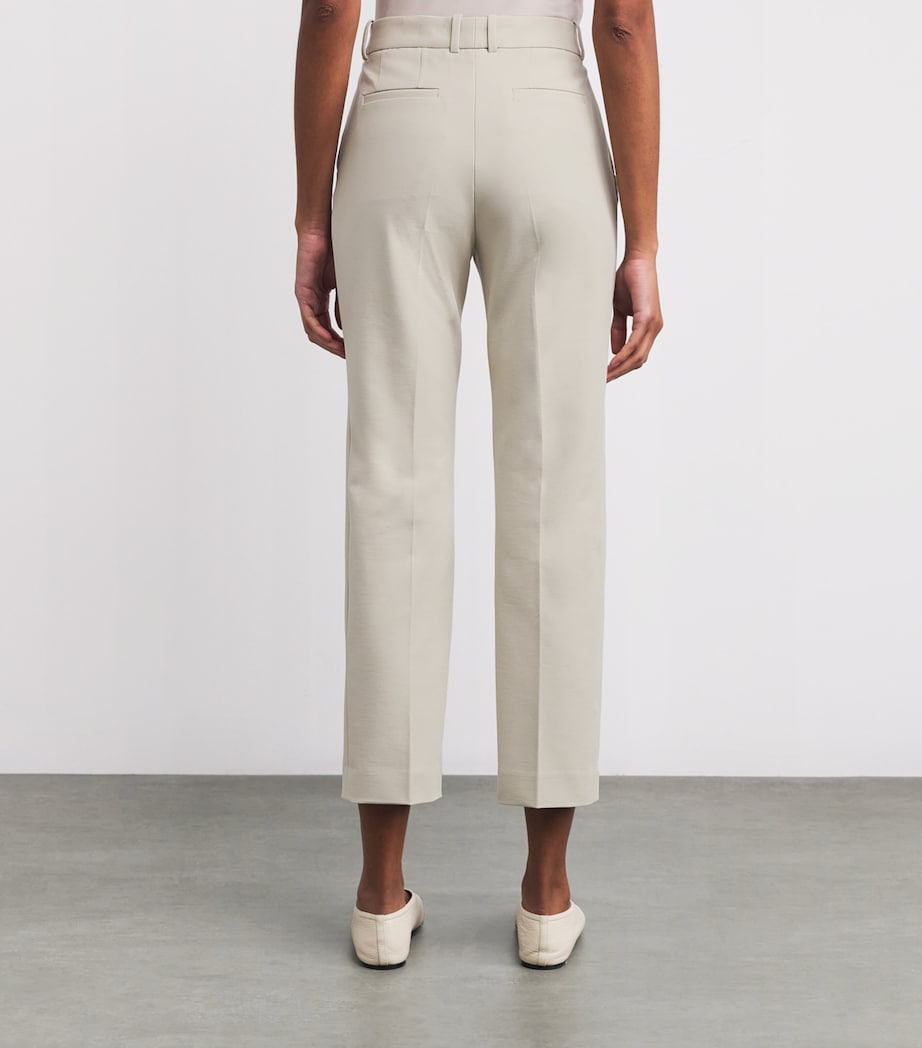 Stretch Toile Tafira Trousers AFFOGATO Image 4