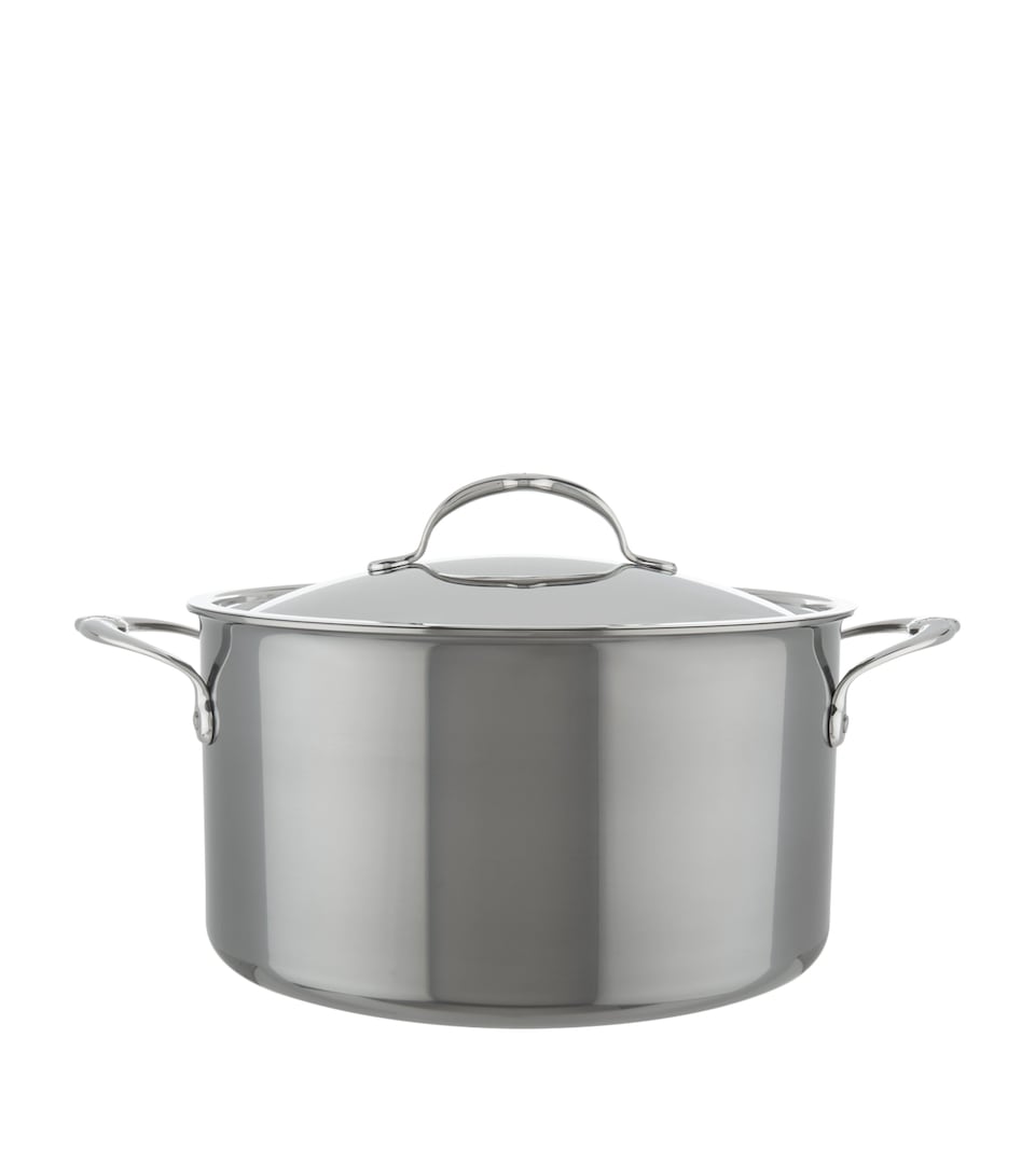 Hestan NanoBond Stockpot with Lid (26cm) Stainless