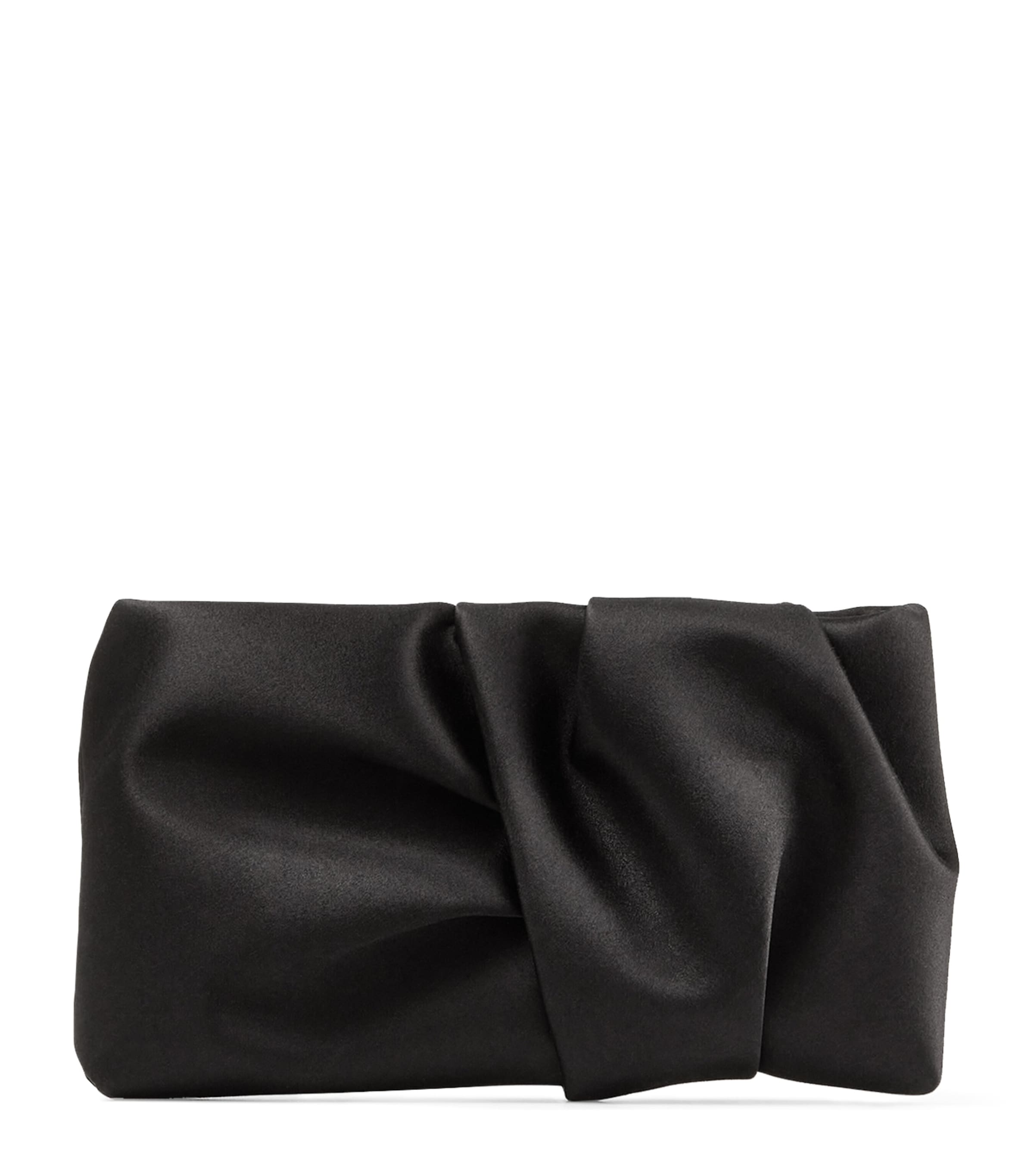 Jimmy Choo Bonny Clutch Bag In Black