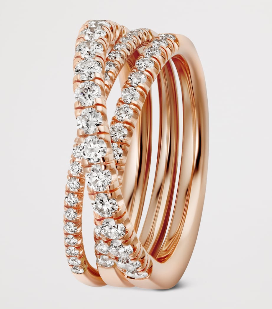 Cartier Rose Gold and Diamond Étincelle de Cartier Wedding Band Rose Gold Image 5