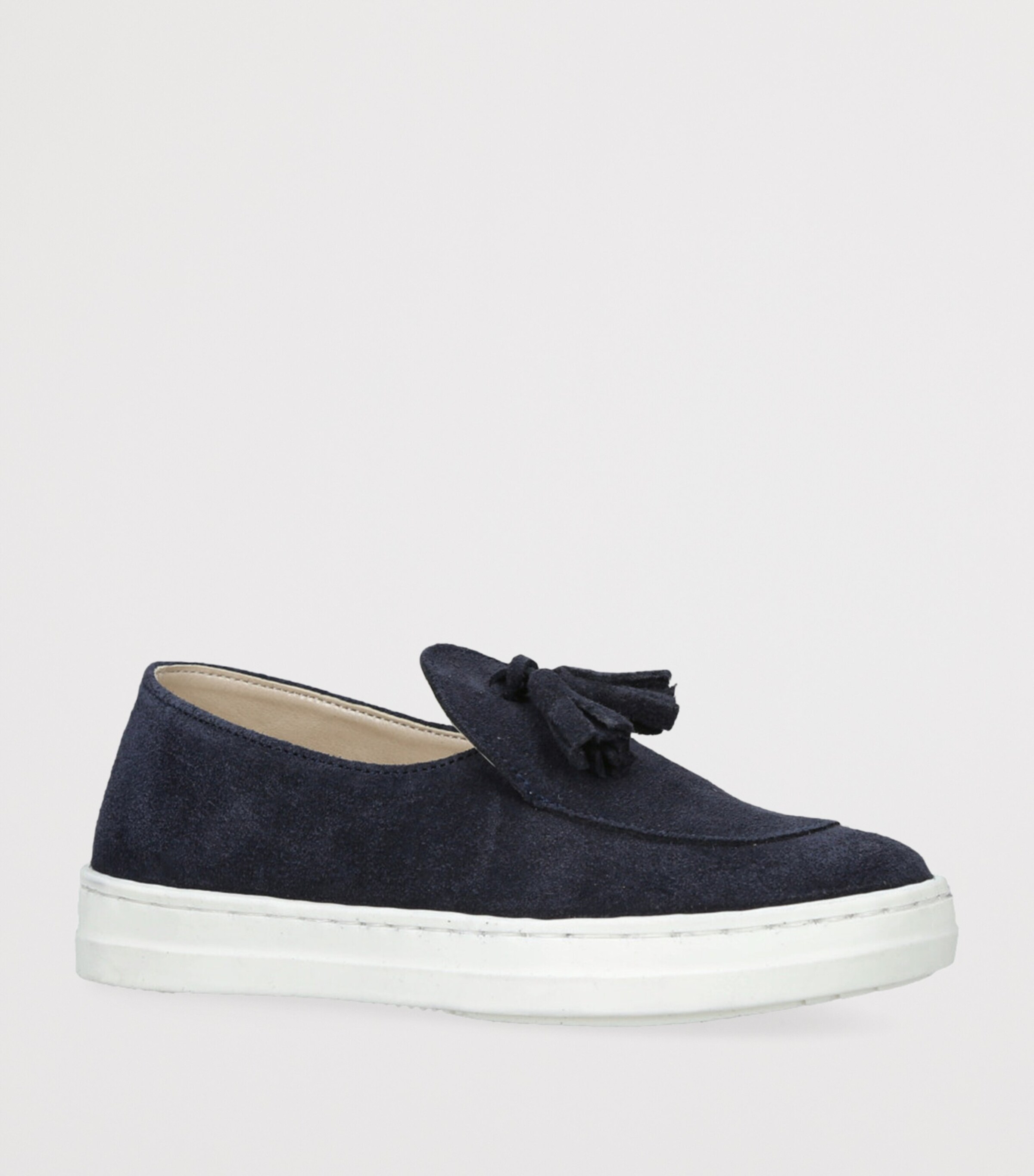 BabyWalker Suede Tassel Loafers Blue/dark Image 3