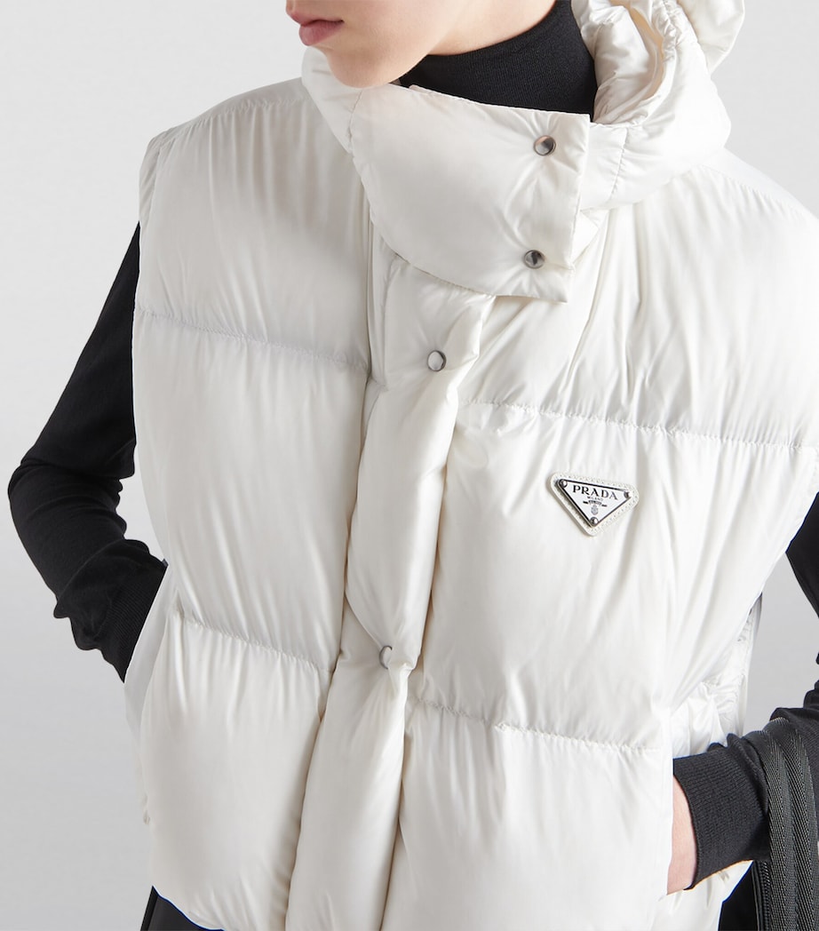 Crop Re-Nylon Puffer Jacket F0009 Image 5