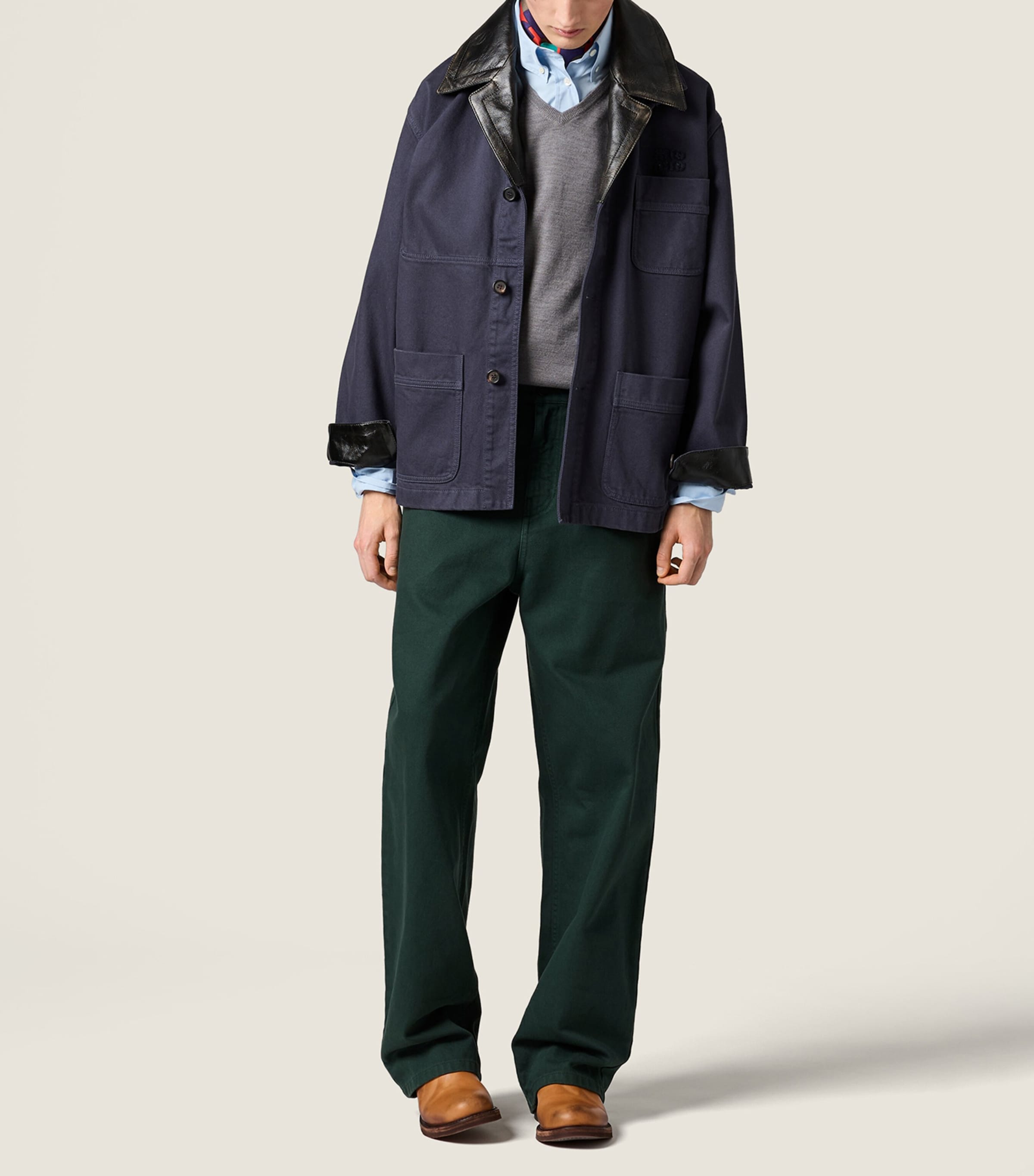 Miu Miu Womens Cotton Poplin Shirt Image 4