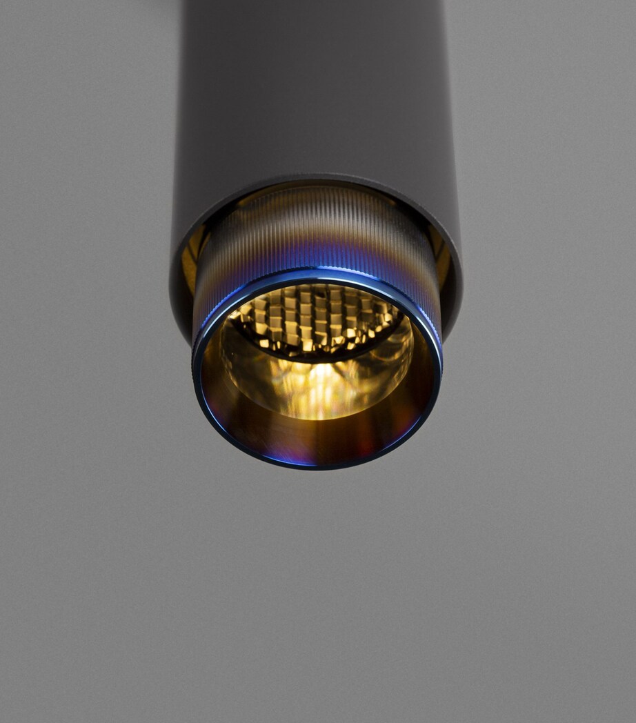 Buster + Punch Graphite Aluminium Exhaust Pendant Burnt Steel Image 6
