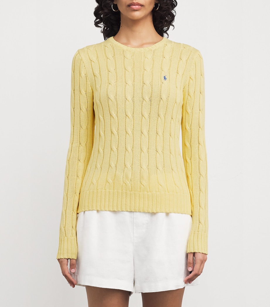Cotton Julianna Sweater YELLOW Image 3