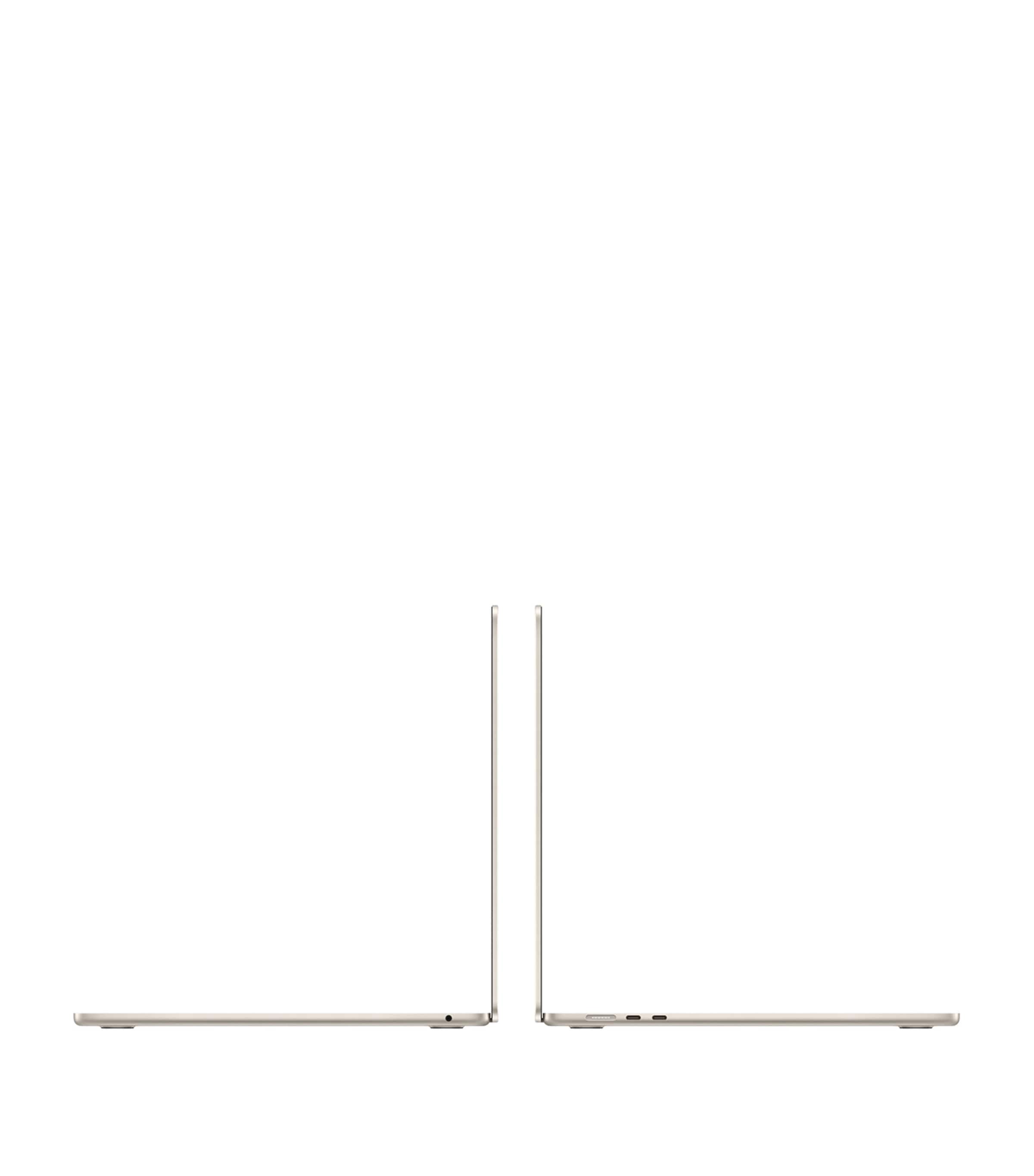 MacBook Air 15" M3 Chip (2024) 256GB SSD - Starlight STARLIGHT Image 4