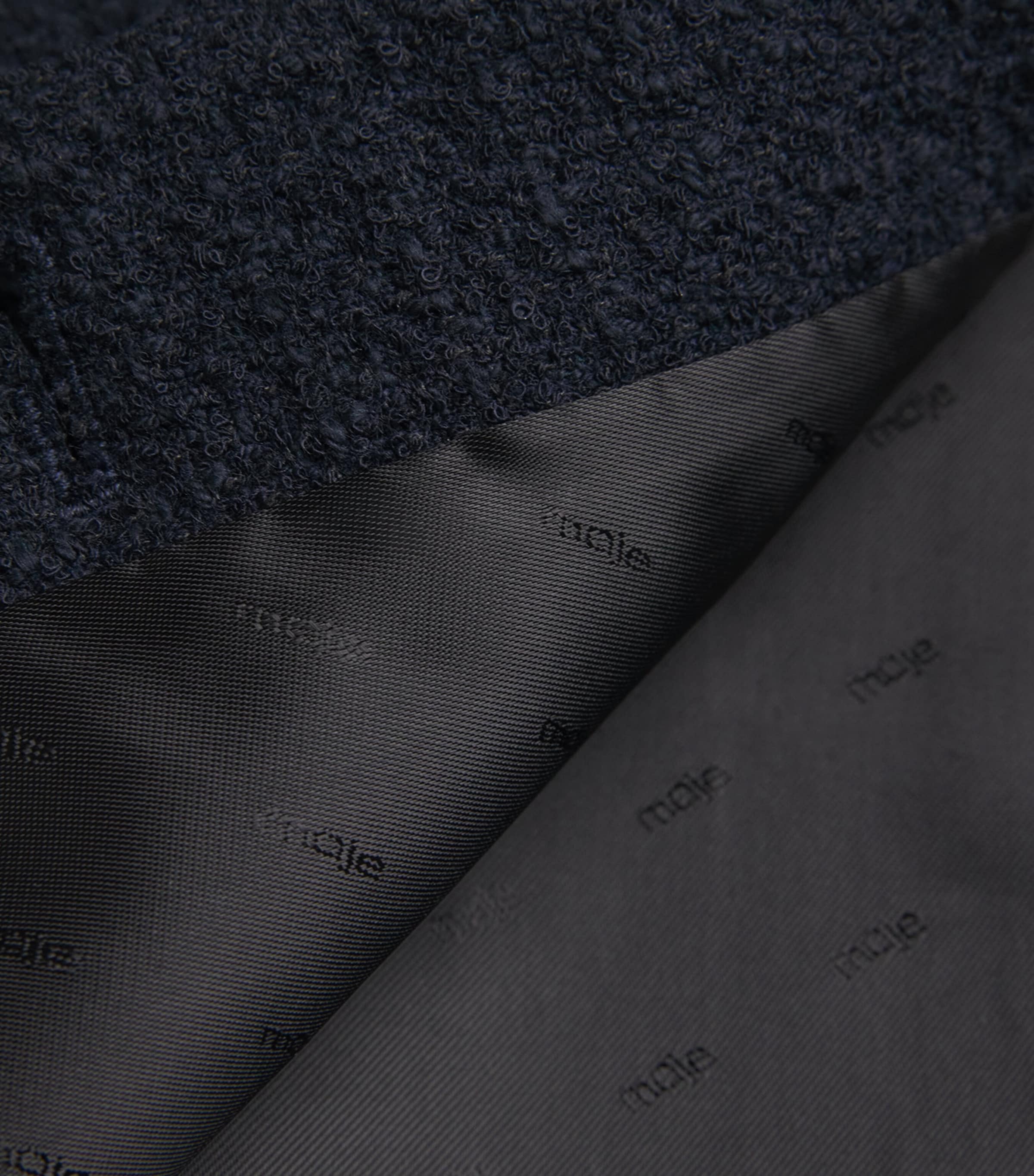 Tweed Mini Dress NAVY Image 5