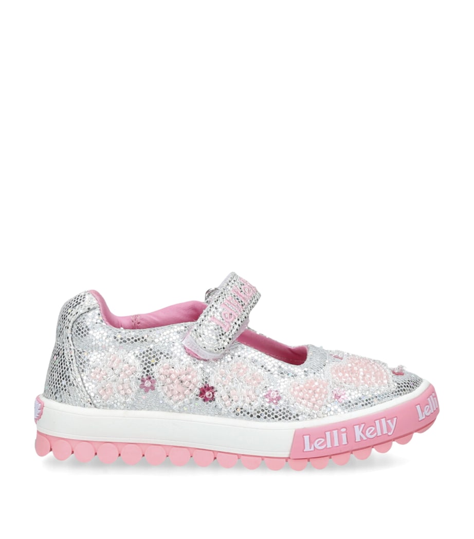 Lelli Kelly Silver Cressida Dolly Shoes Silver Image 1