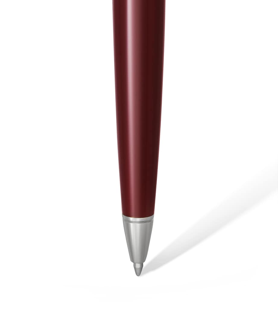 R de Cartier Ballpoint Pen BURGUNDY & SILVER Image 8