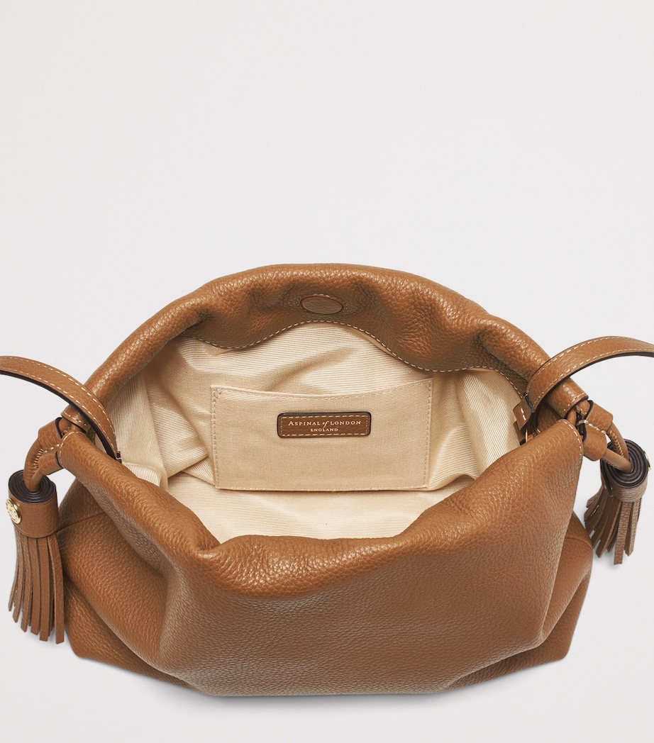 Large East West Hudson Cross-Body Pouch TAN Image 4