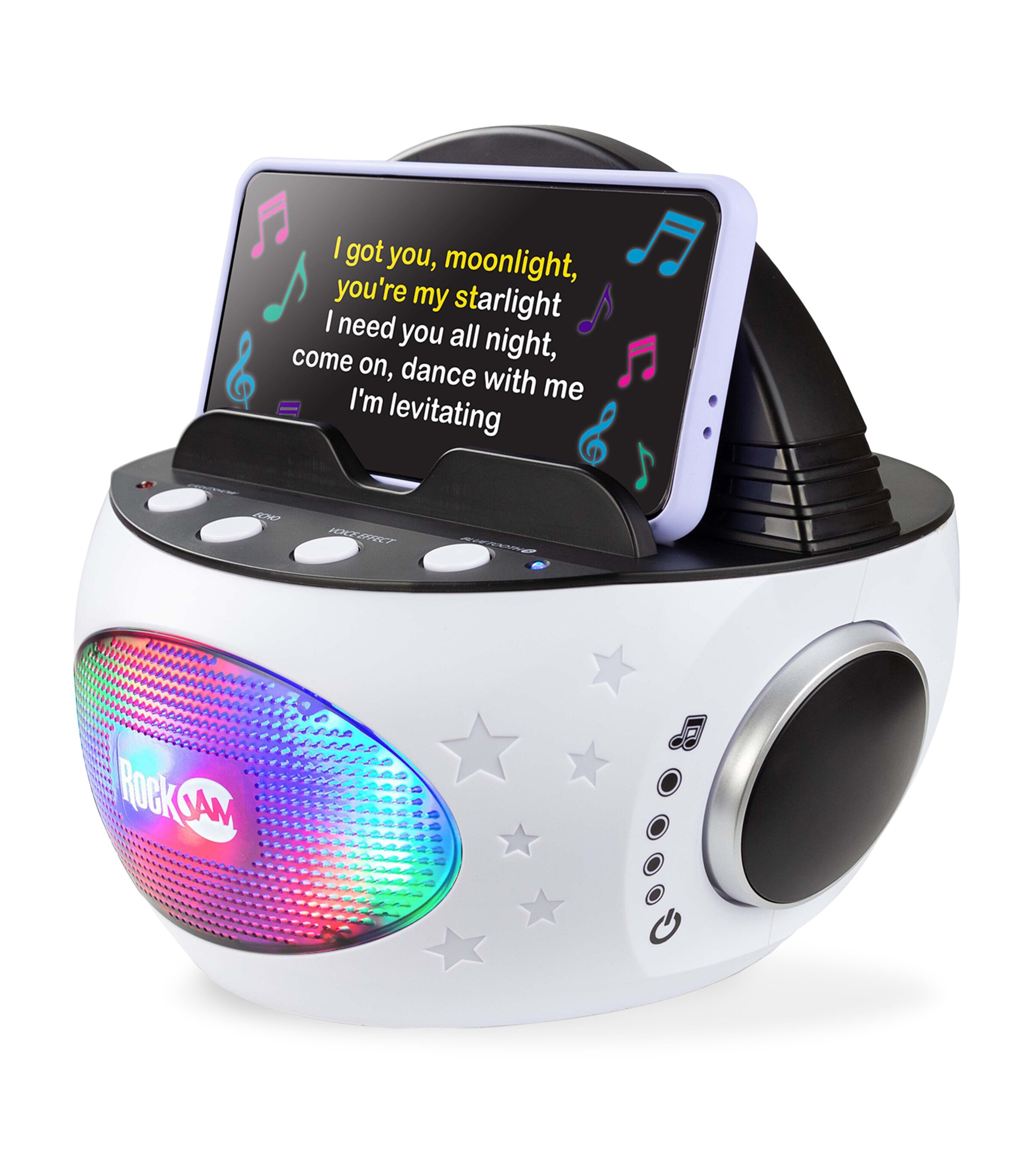 Rock Jam K-Pop Bluetooth Karaoke Machine Image 6