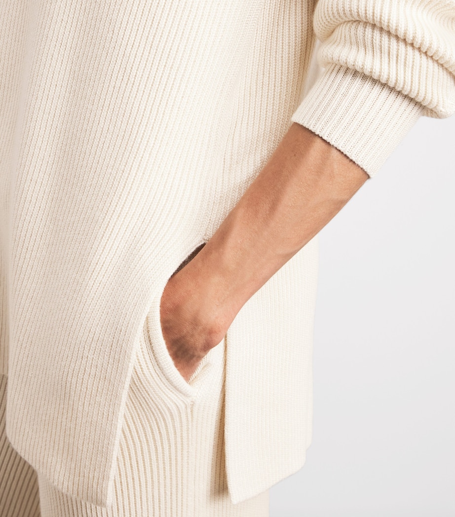 Olivia von Halle Womens Silk-Cashmere-Blend Hutton Pyjama Set Alaska Image 3