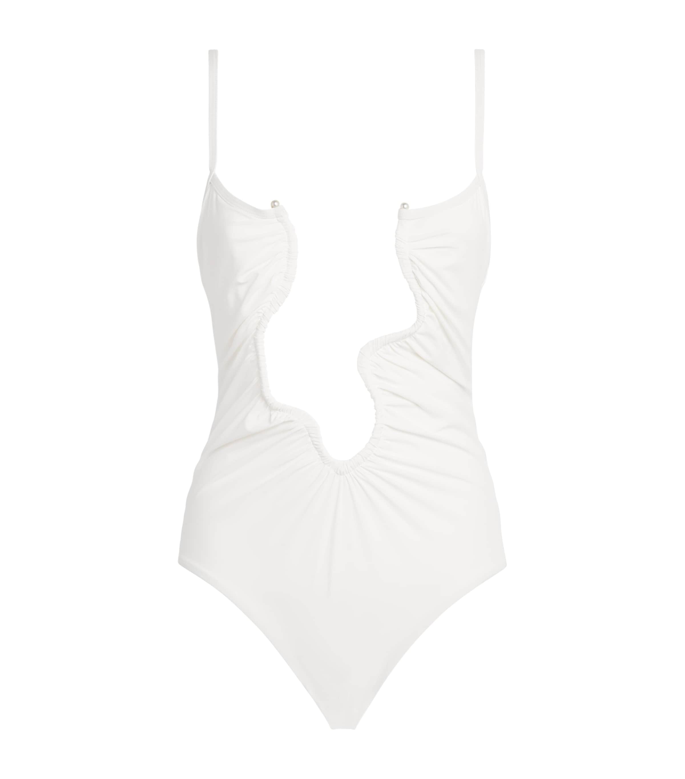 Christopher Esber Salacia One-piece Swimsuit In White In White
